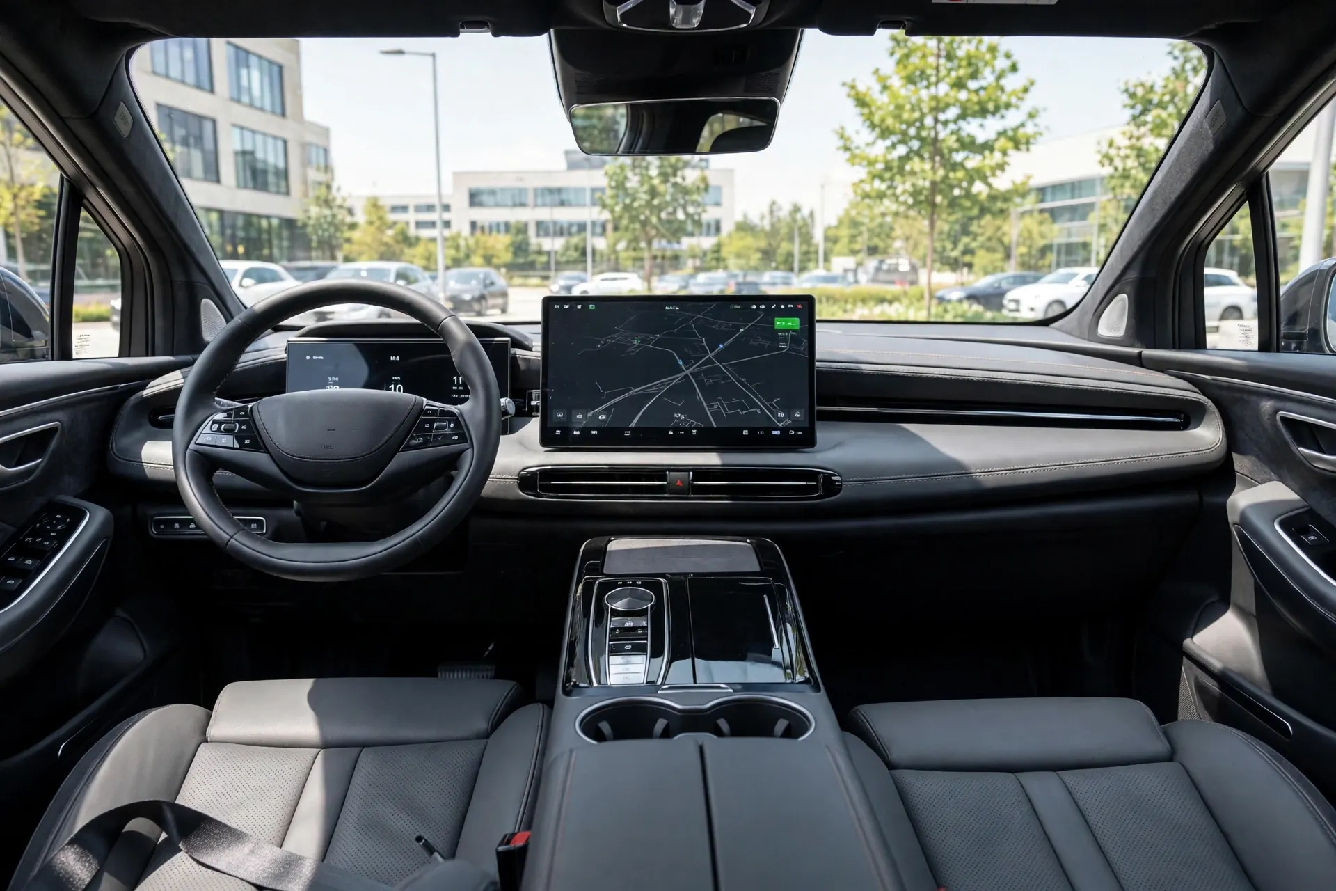 Interior oficial del Aion LX Plus