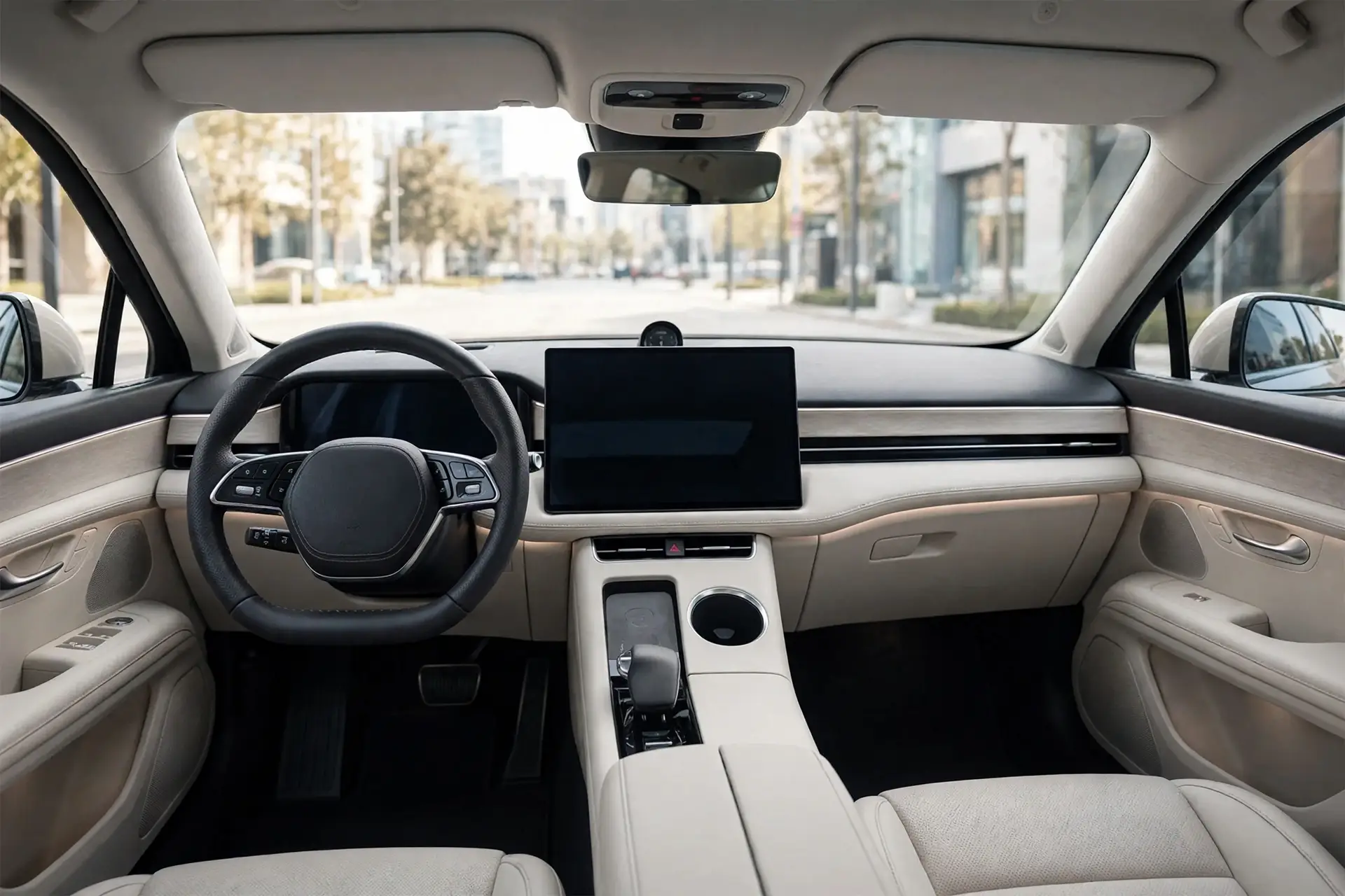 Interior oficial del Aito M5 Ultra EV 2025