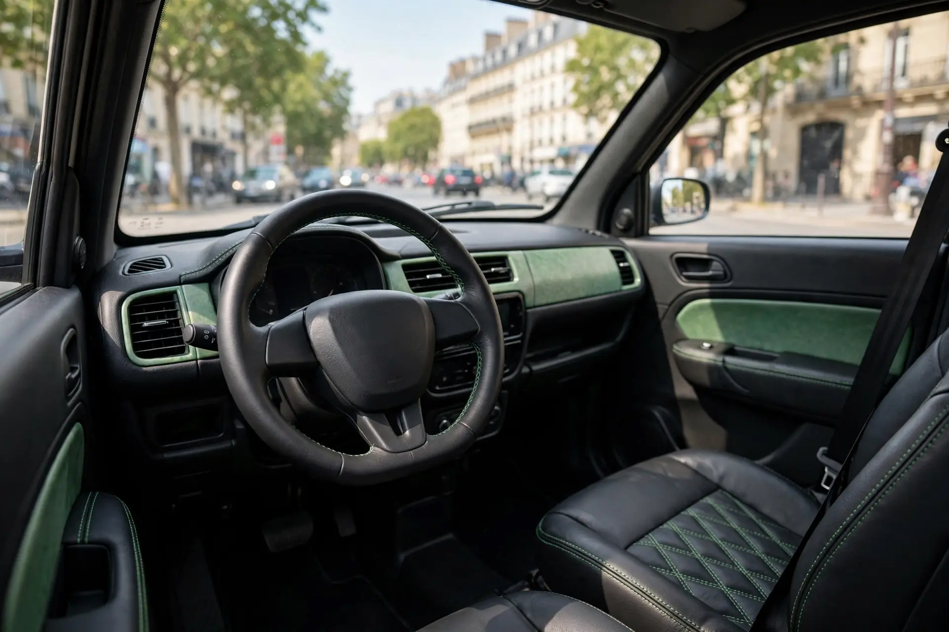 Interior oficial del Aixam City Eclipse