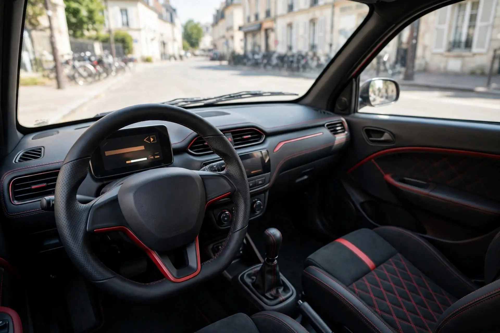 Interior del Aixam City Sport