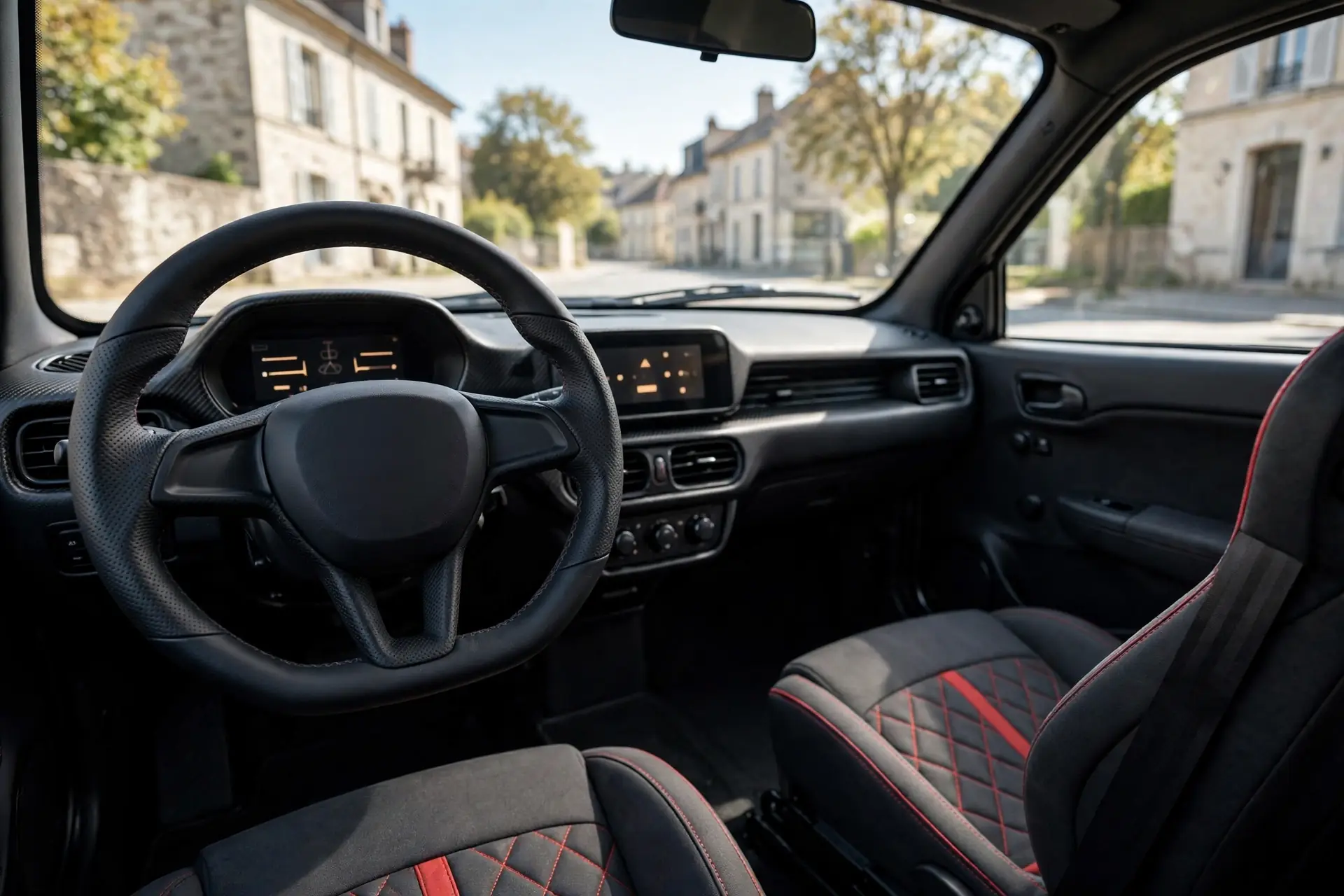 Interior oficial del Aixam Coupé Sport
