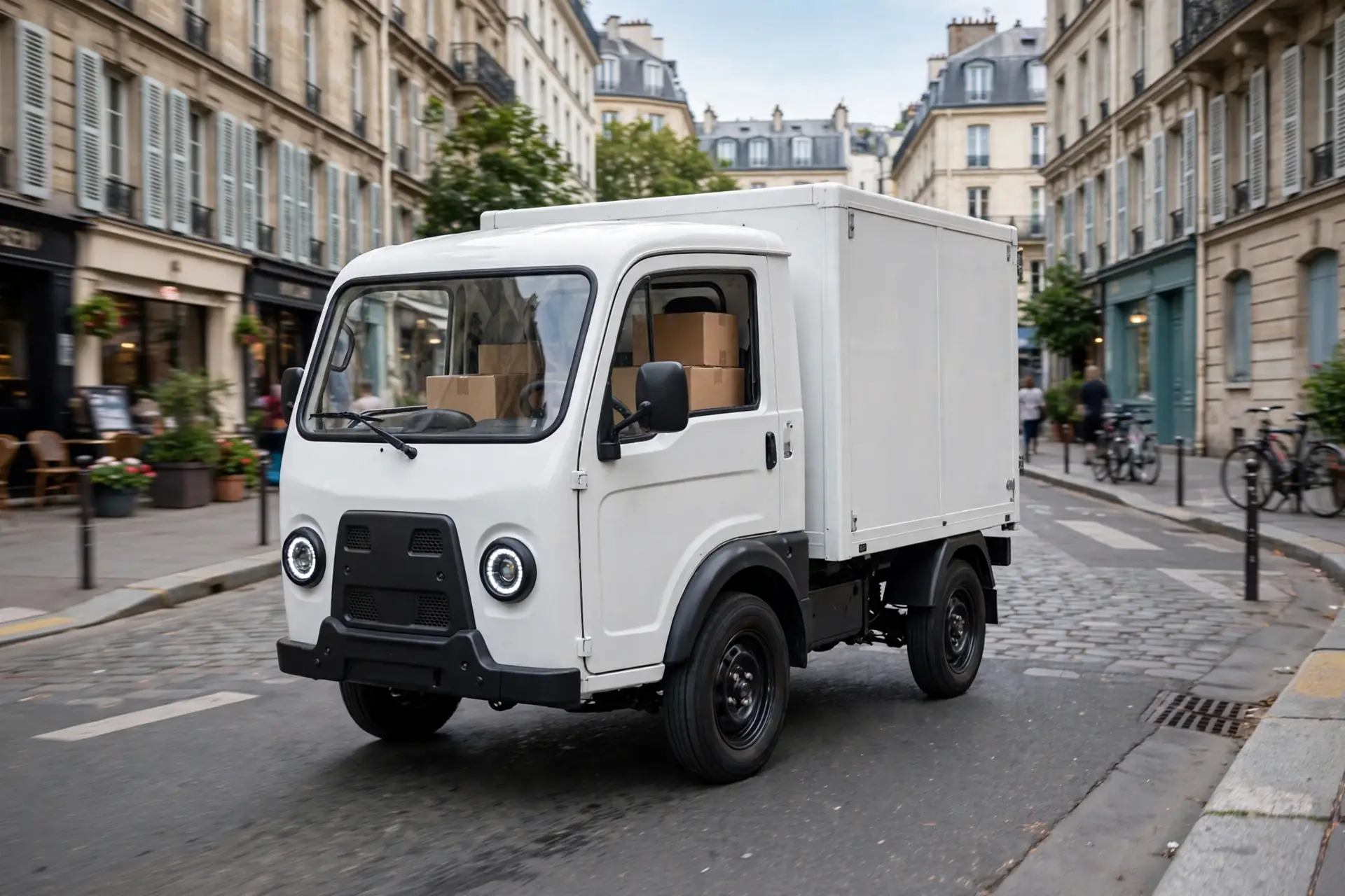 Aixam D-Truck Furgón Van diésel para reparto urbano