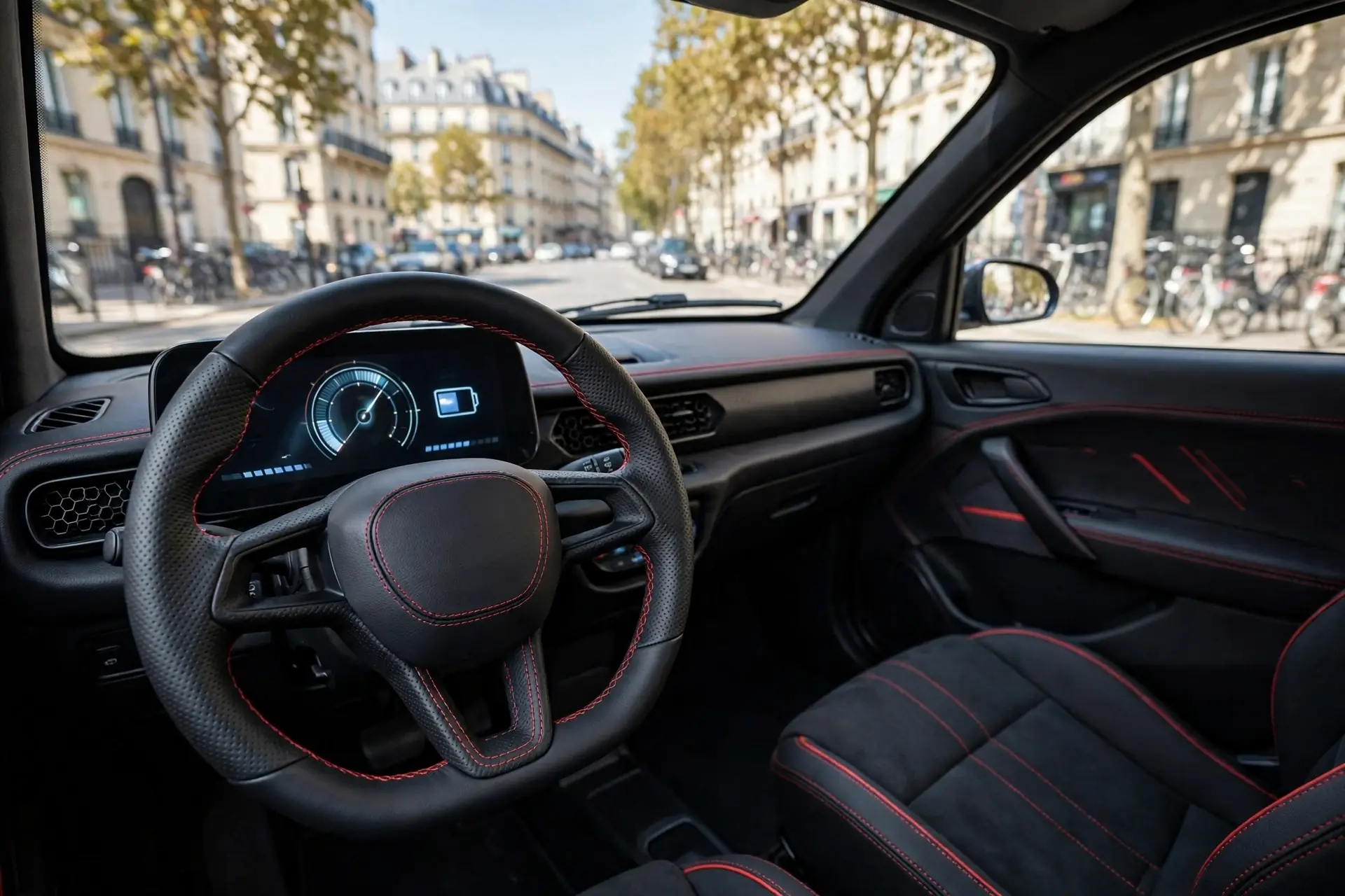 Interior oficial del Aixam e-City Sport