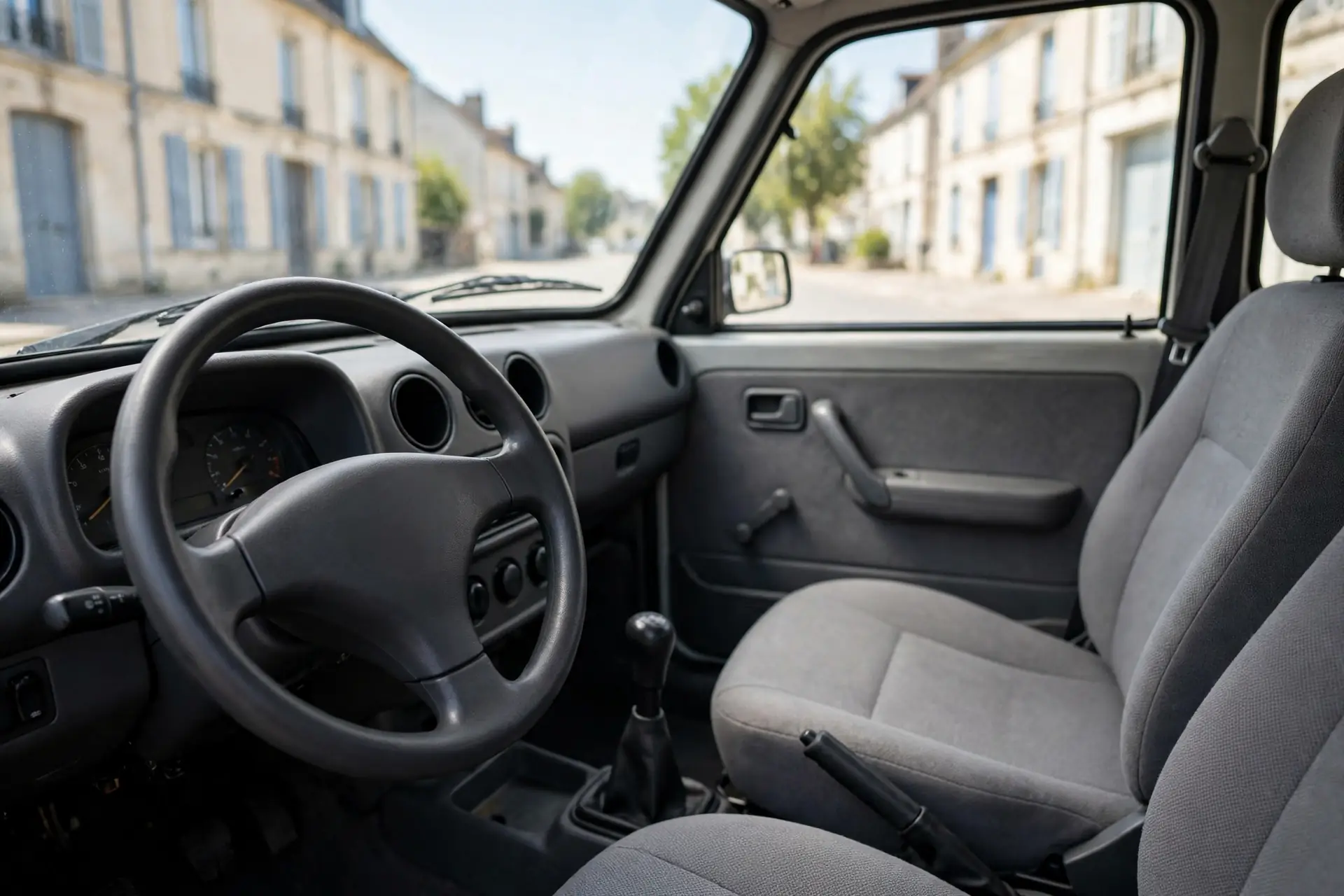 Interior oficial del Aixam Minauto Access