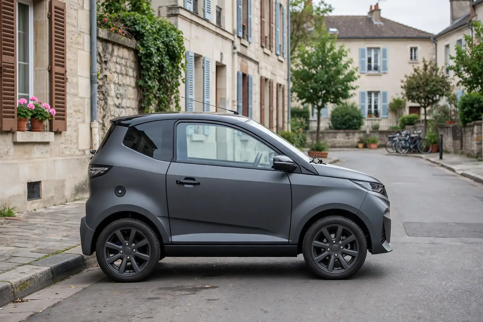 Aixam Minauto Access, vista lateral