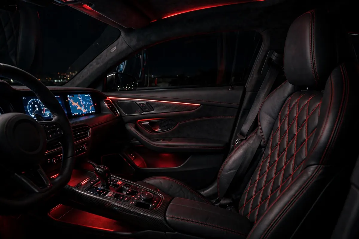 Interior oficial del Alfa Romeo Giulia Diésel 210 CV