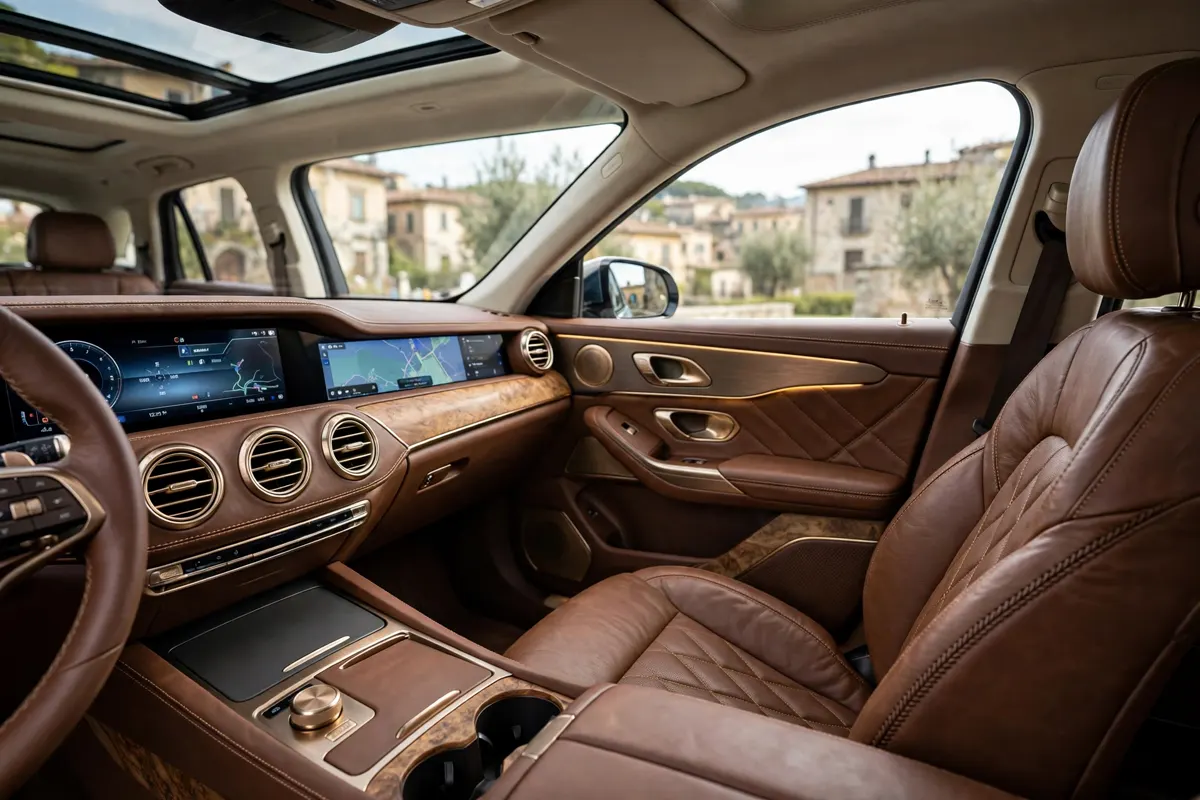 Interior del Alfa Romeo Tonale, salpicadero digital