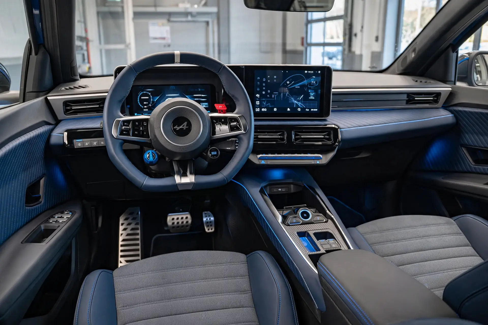 Interior oficial del Alpine A290 GT Performance