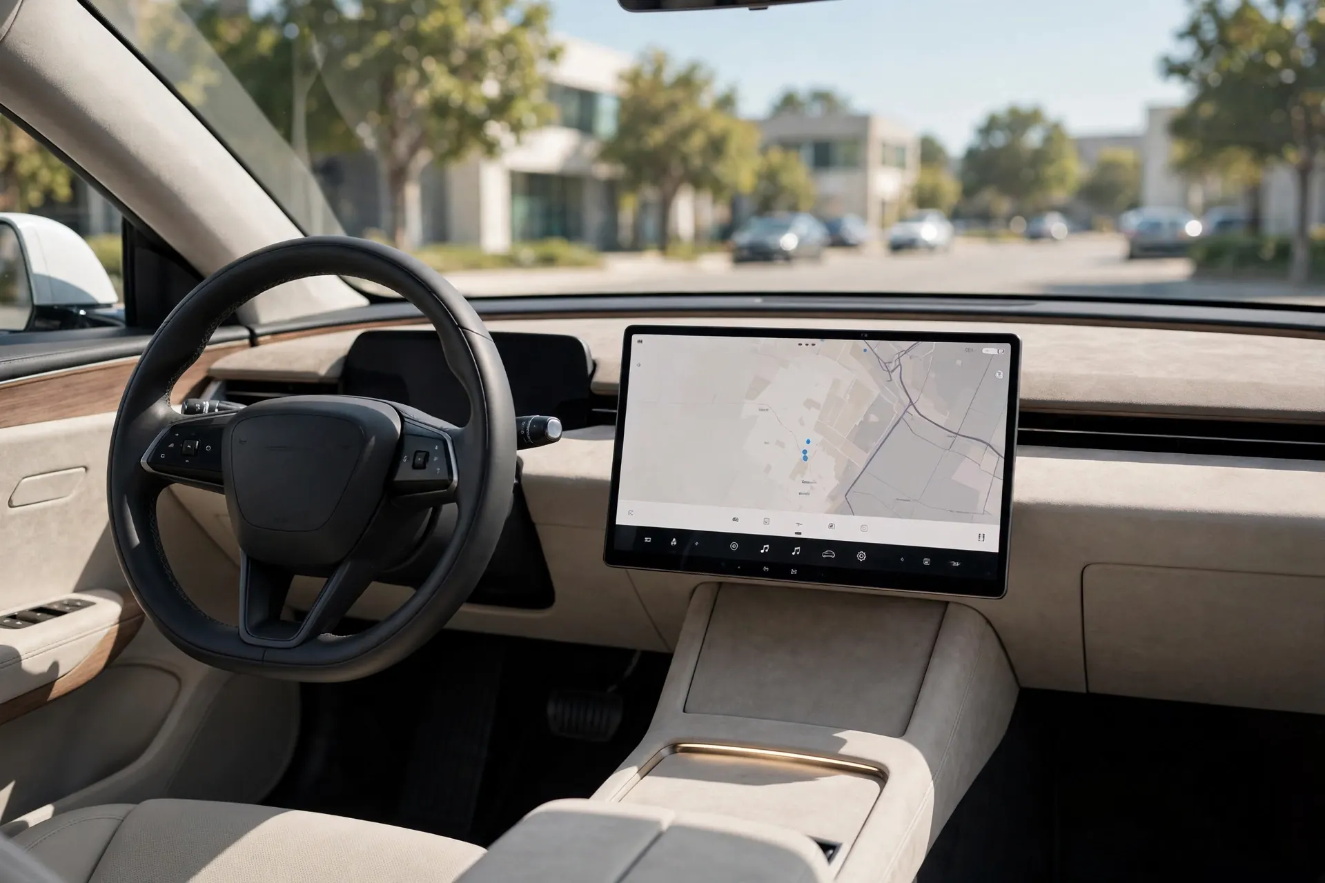 Interior oficial del Arcfox Alfa S5