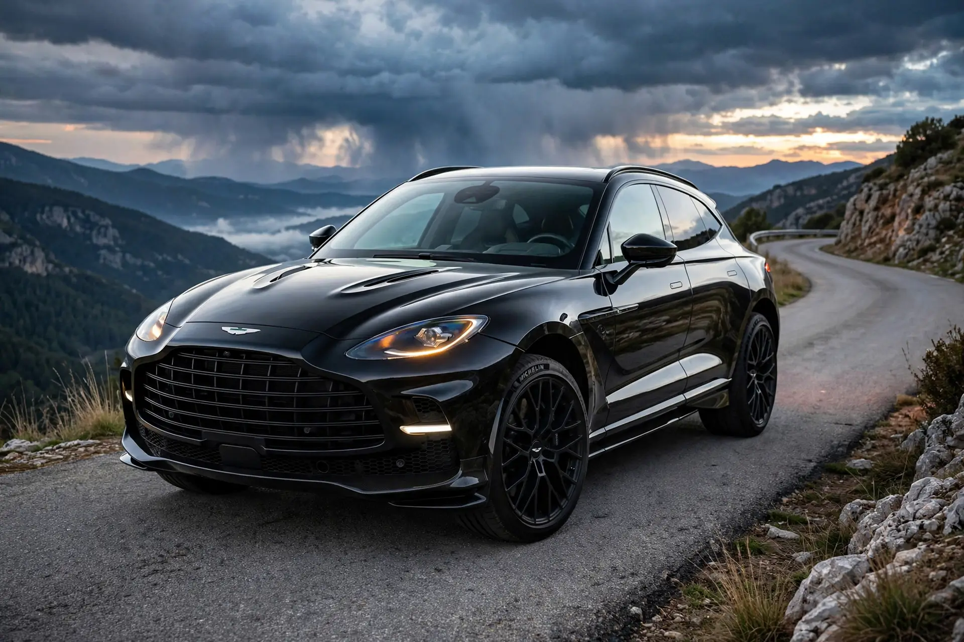 Interior oficial del Aston Martin DBX S