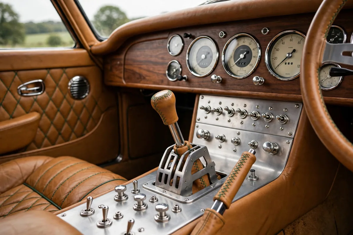 Interior oficial del Aston Martin Valour