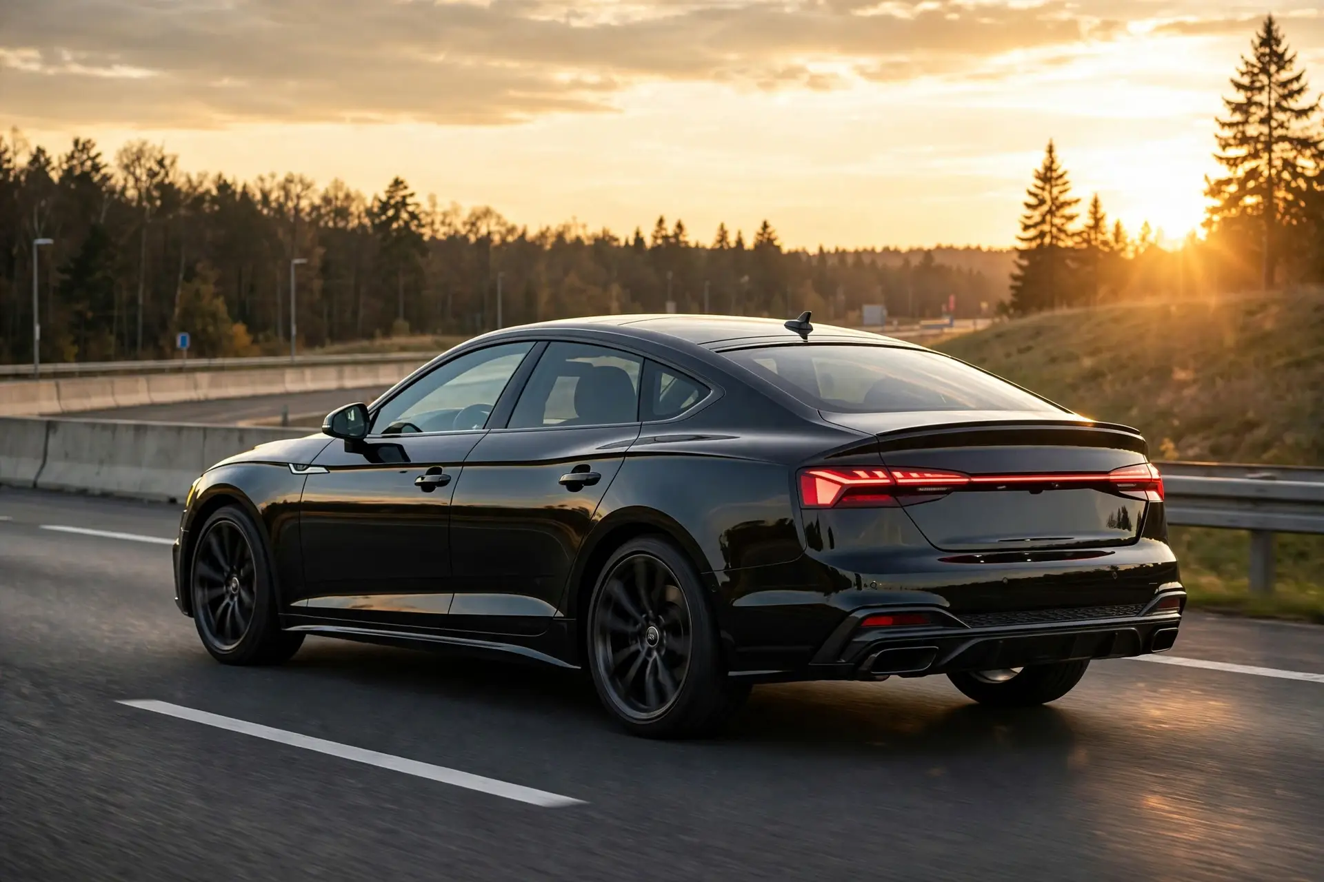 Audi A3 Sportback, vista tres cuartos