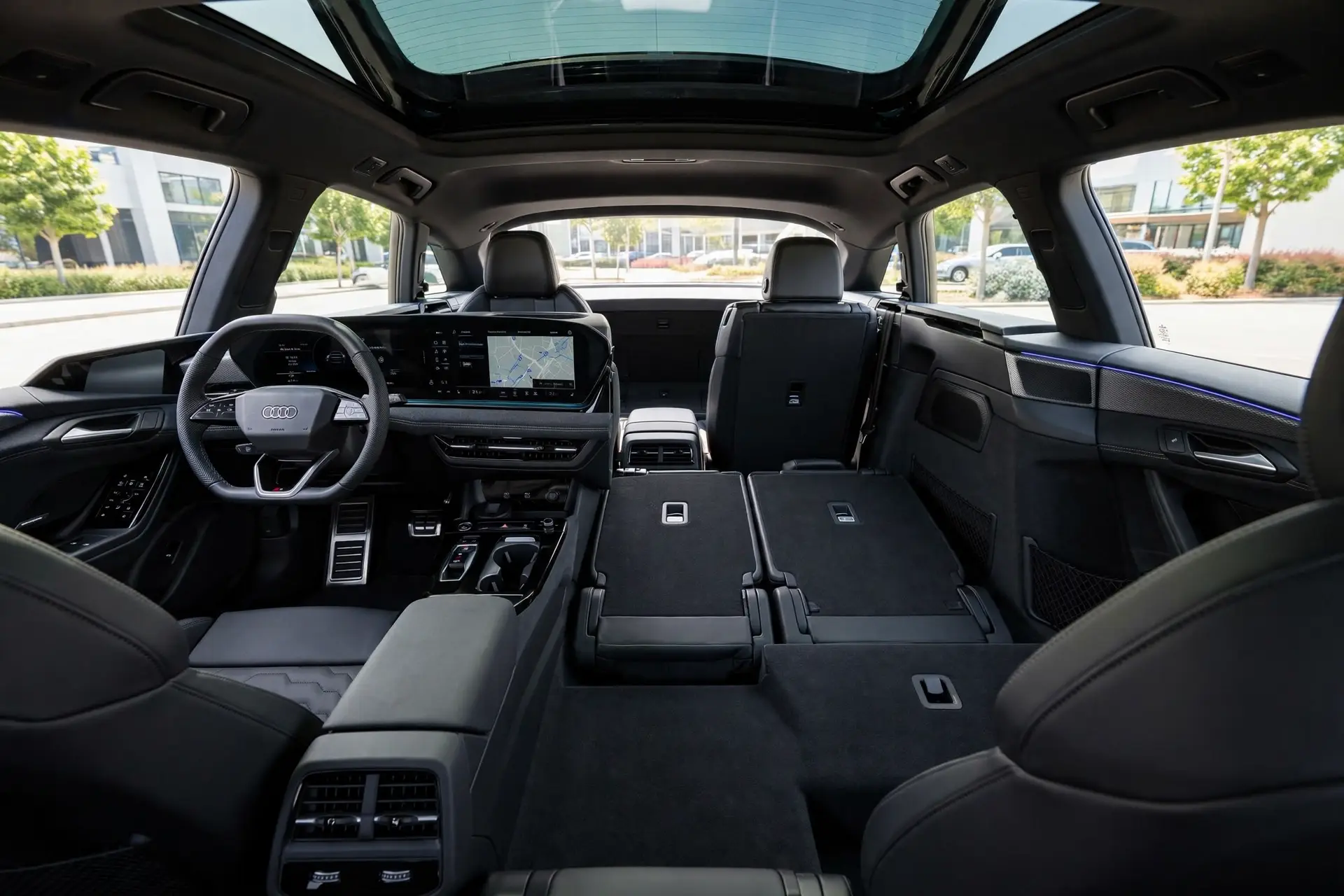 Interior oficial del Audi A6 Avant e-tron