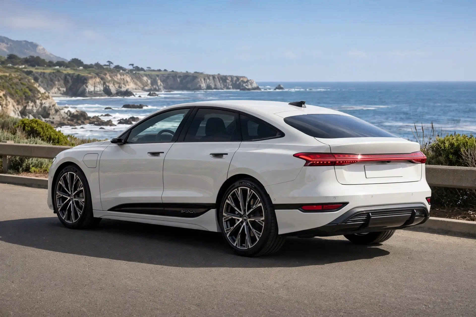 Audi A6 Sportback e-tron, vista tres cuartos