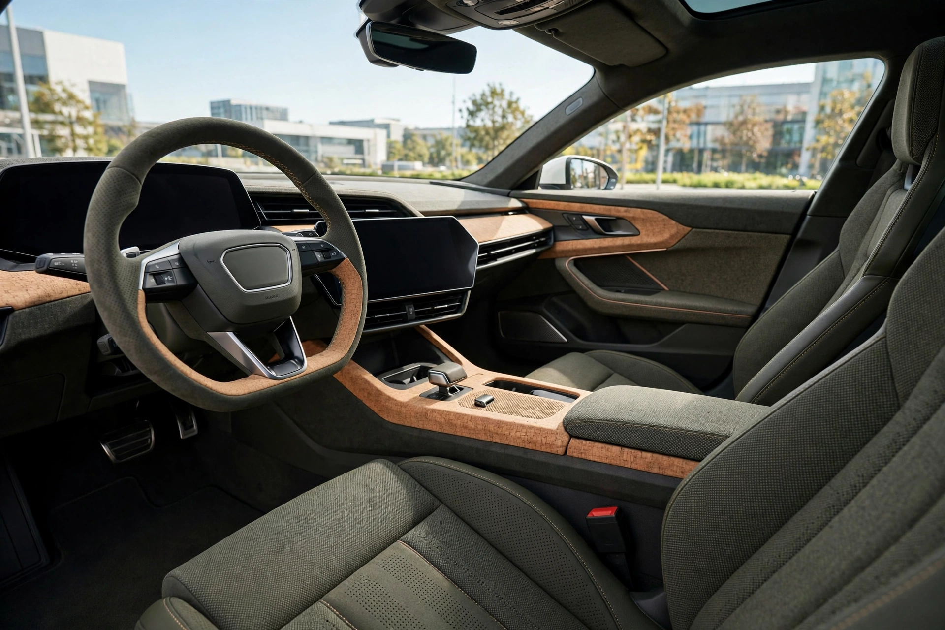 Interior oficial del Audi e-tron GT