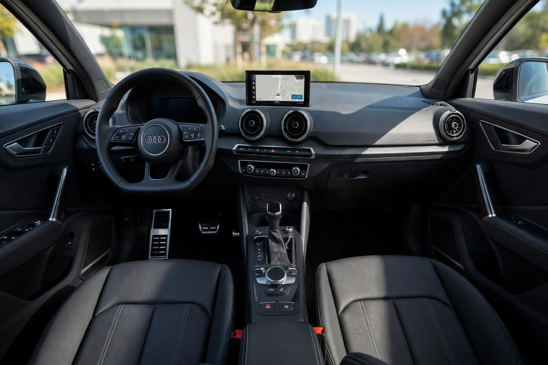 Interior oficial del Audi Q2
