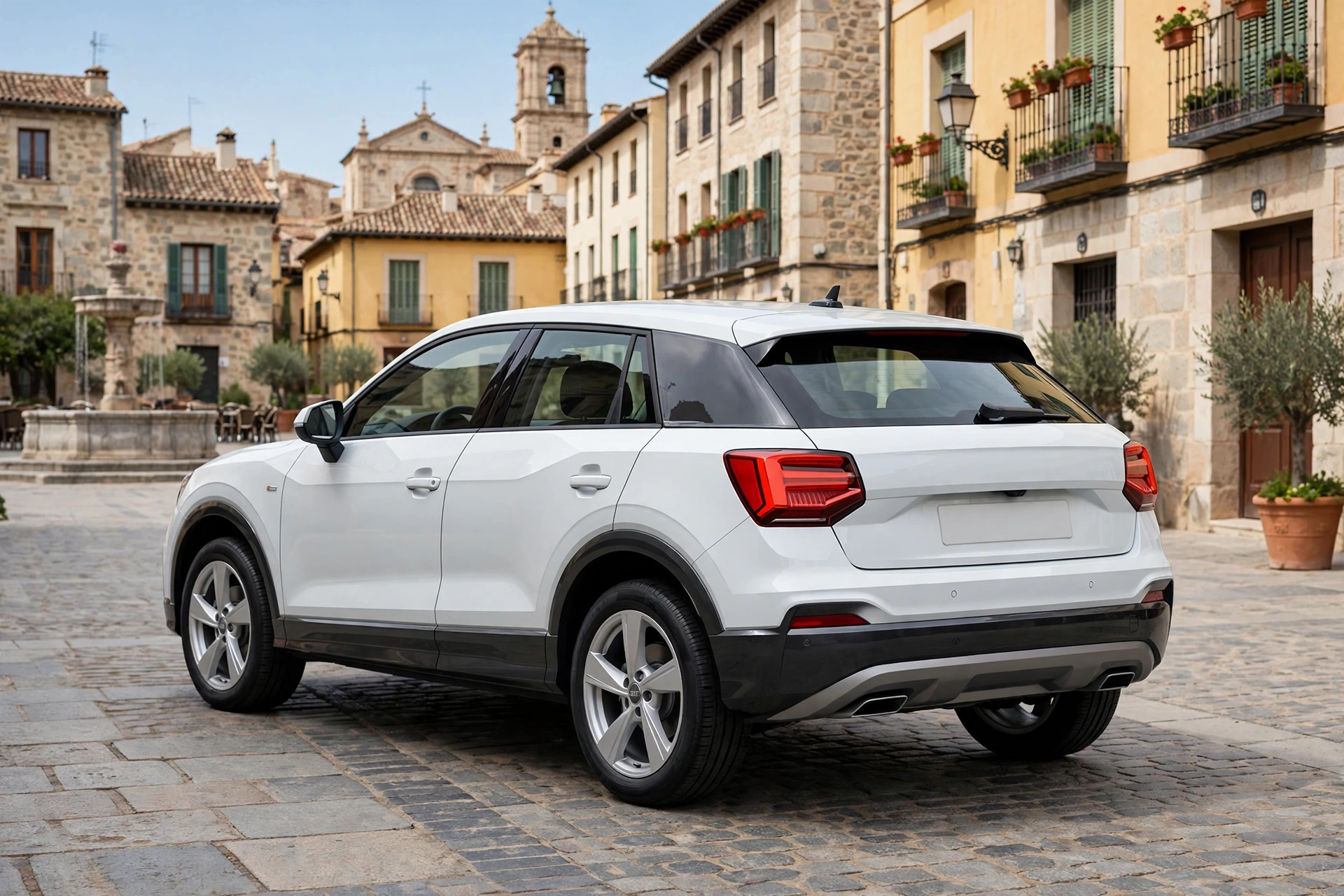 Audi Q2, vista tres cuartos