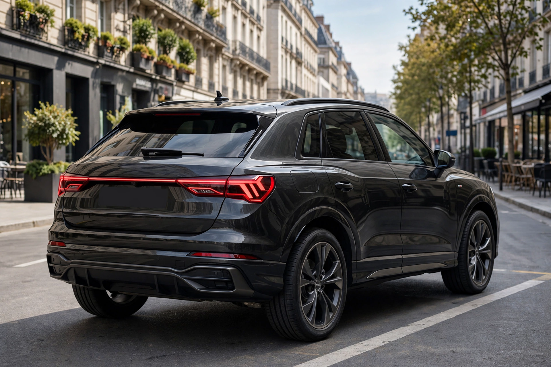 Audi Q3, vista tres cuartos