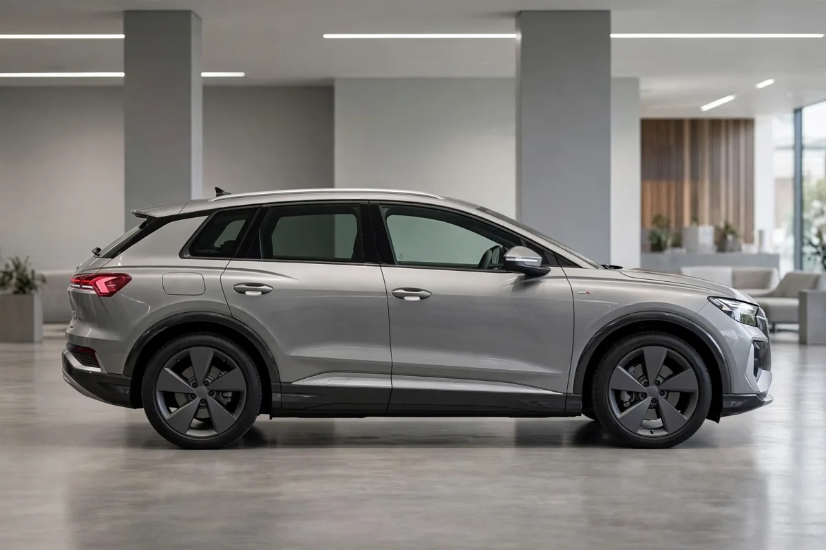 Audi Q4 e-tron 2025, vista lateral