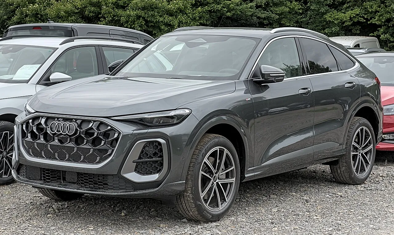 Audi Q5 Sportback, vista lateral del SUV coupé