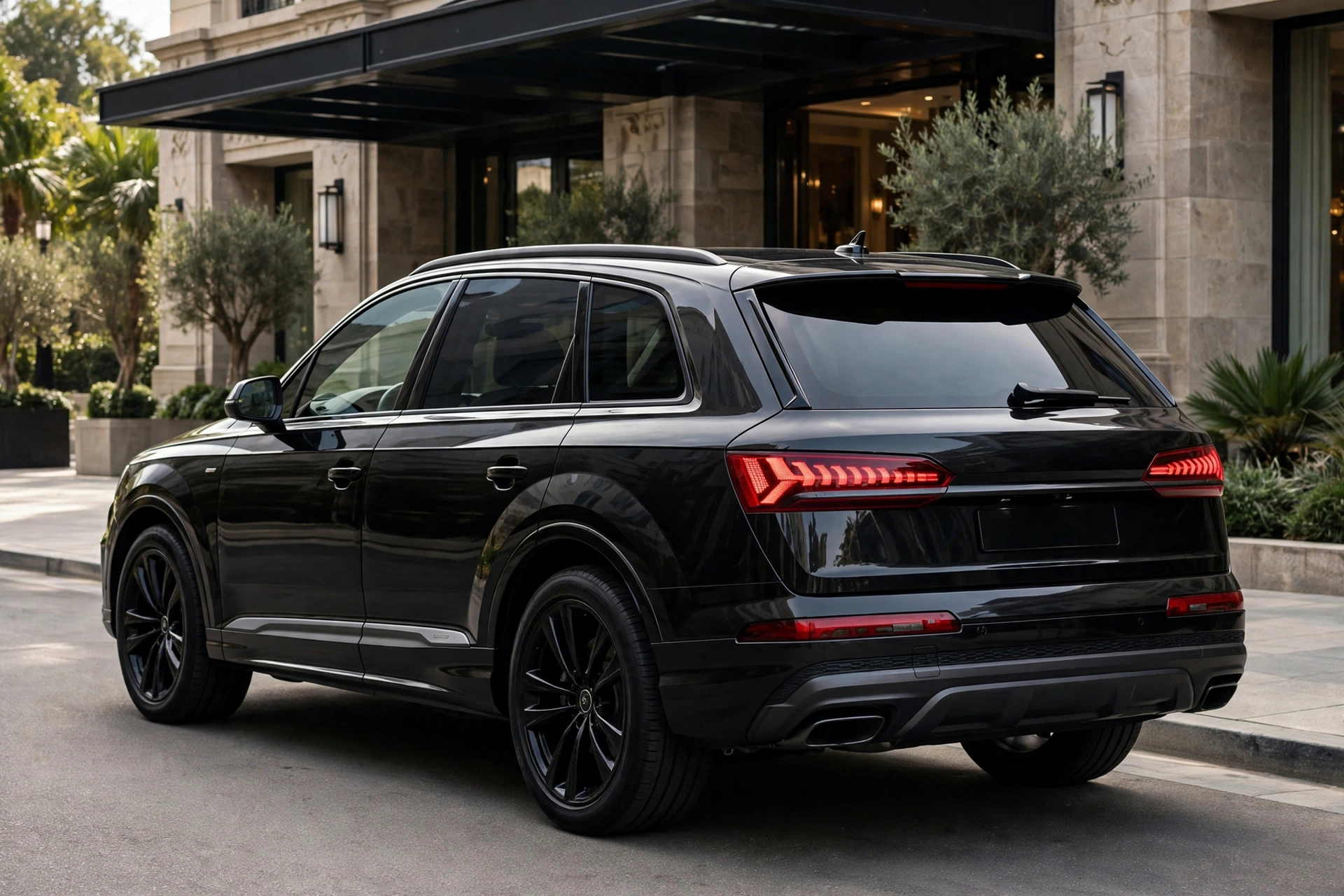 Audi Q7, vista tres cuartos