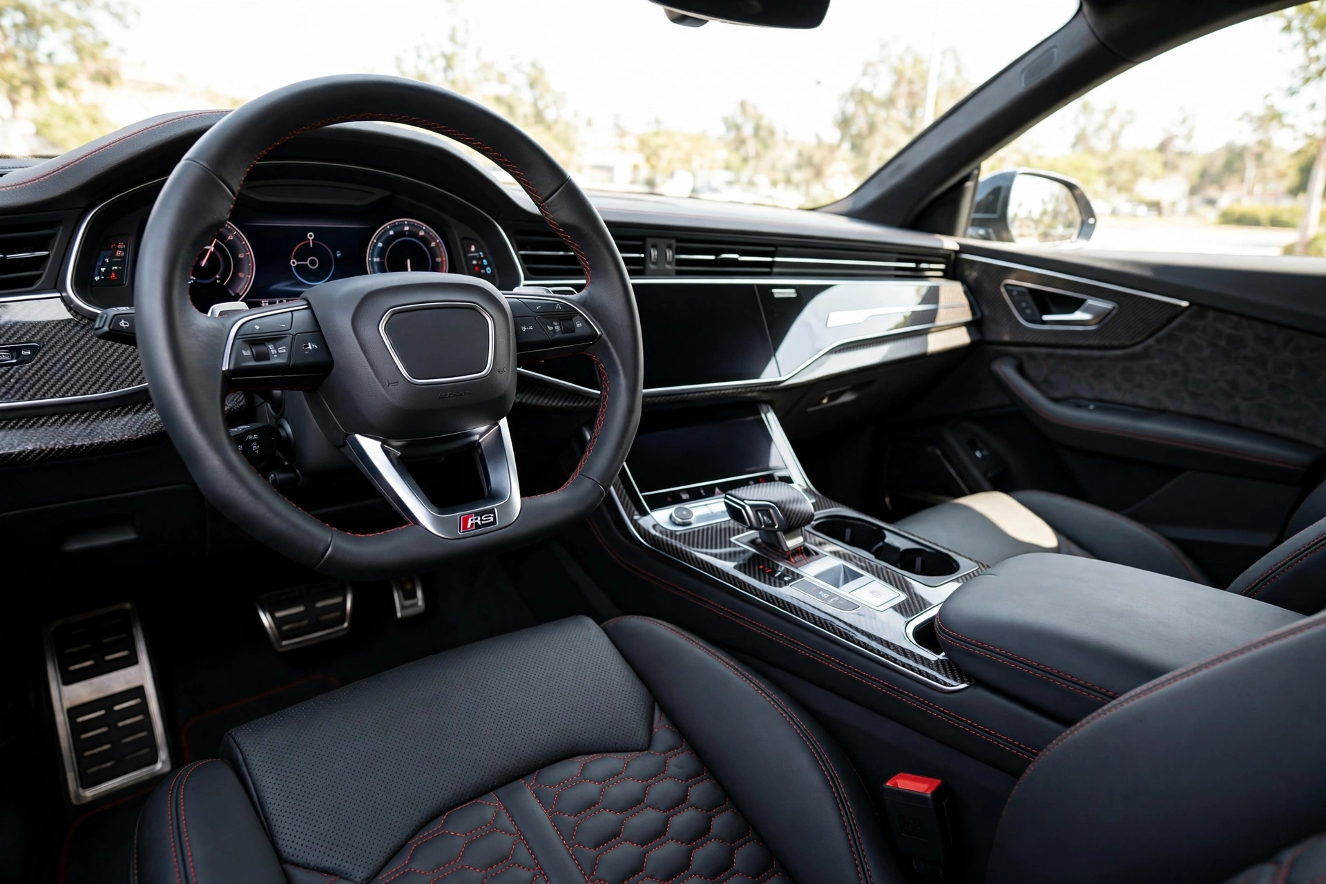 Interior oficial del Audi RS Q8