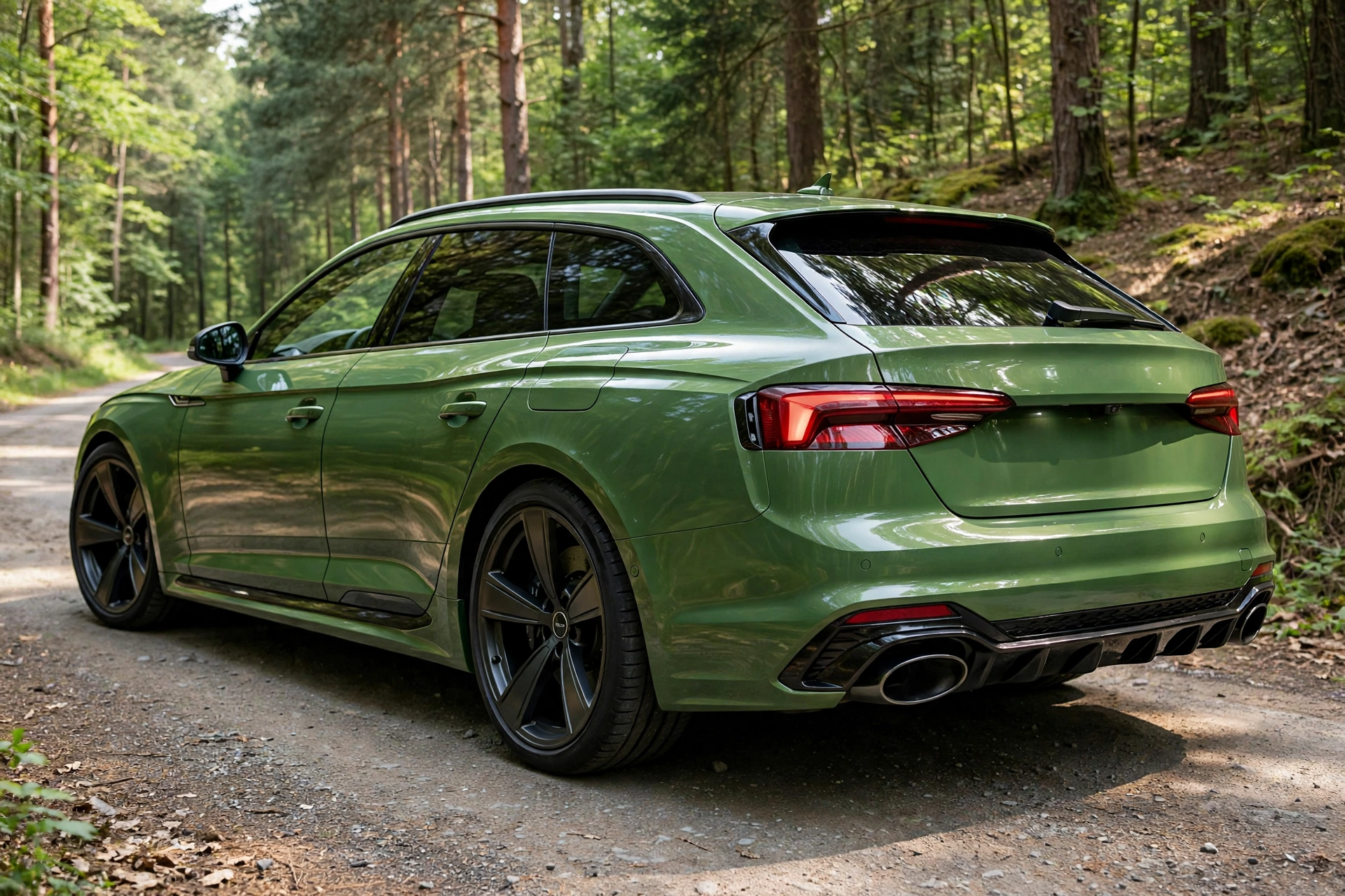 Audi RS 5 Avant, vista tres cuartos