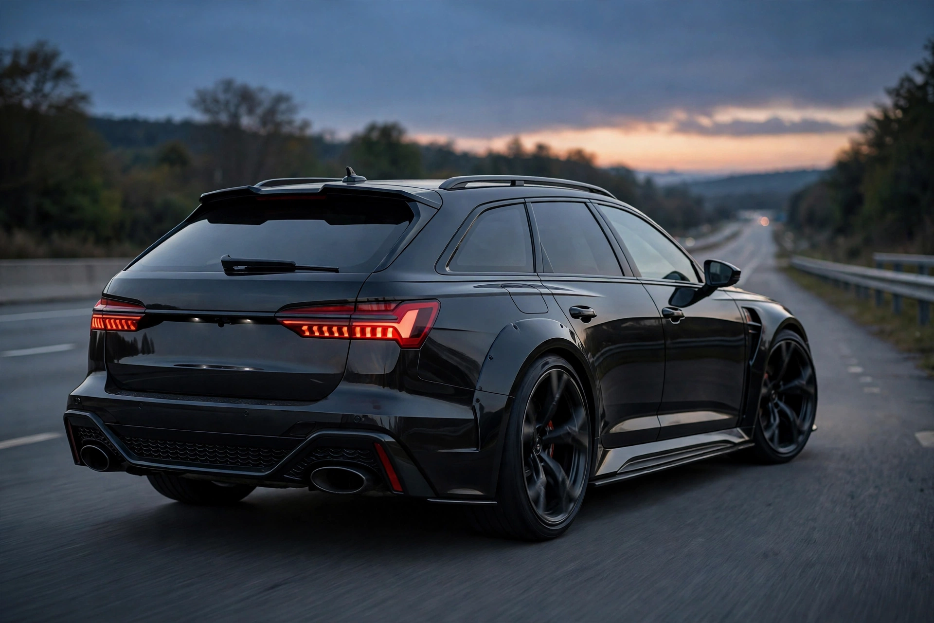 Audi RS 6 Avant, vista tres cuartos