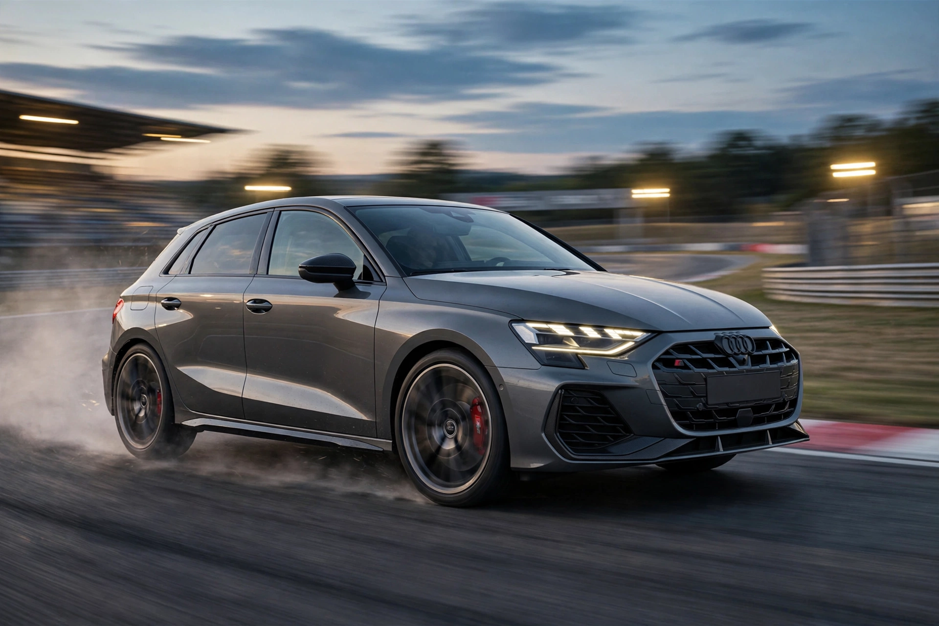 Audi S3 Sportback en circuito