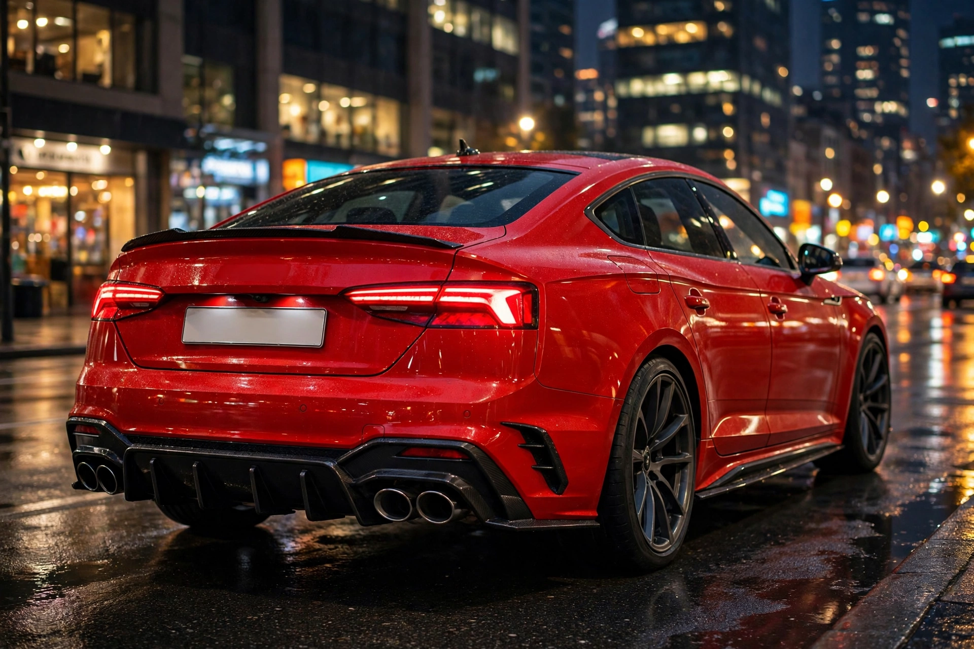 Audi S5, vista tres cuartos