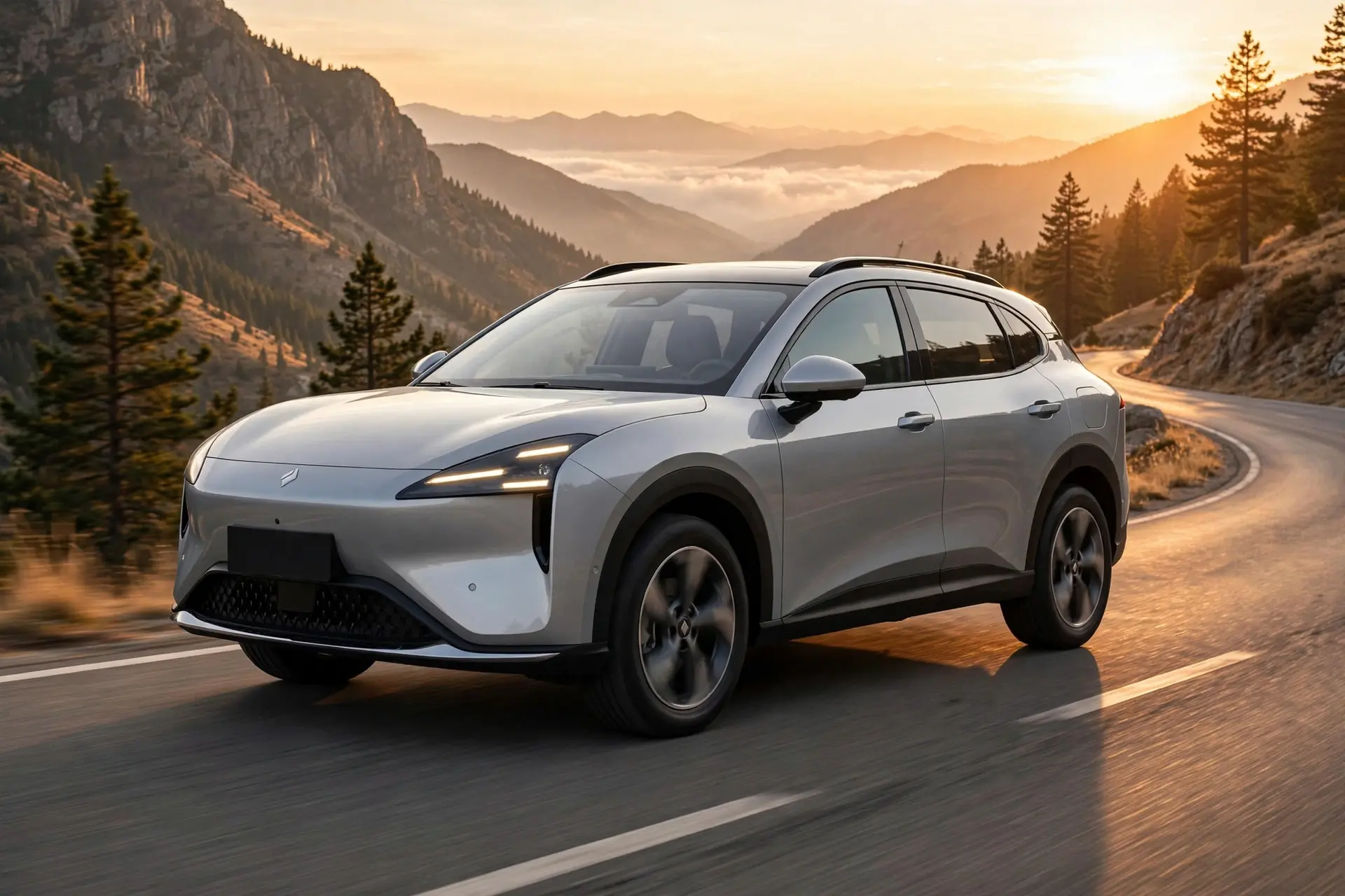 Baojun Yunhai EV, SUV eléctrico familiar en carretera