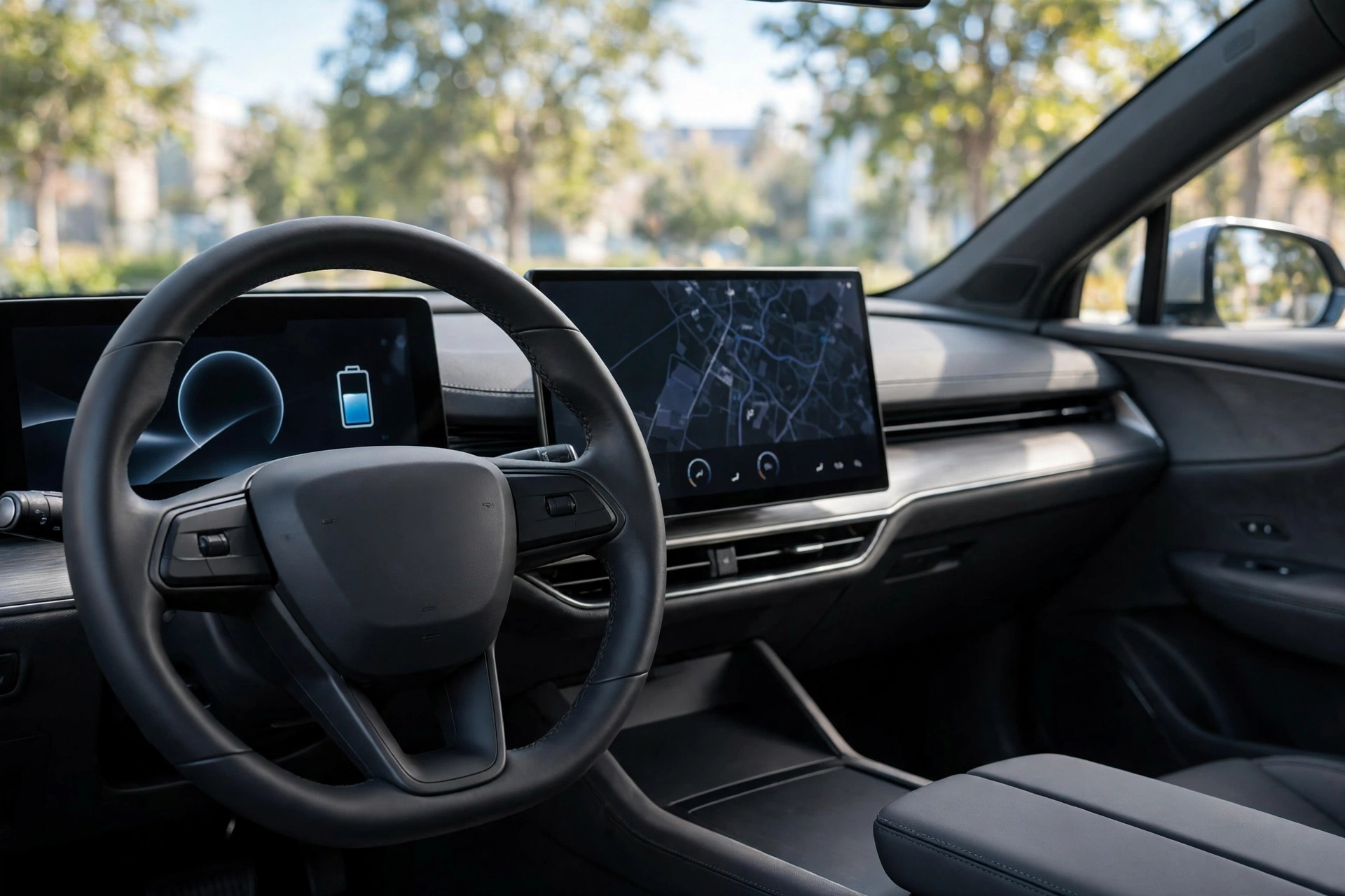 Interior oficial del Baojun Yunhai EV