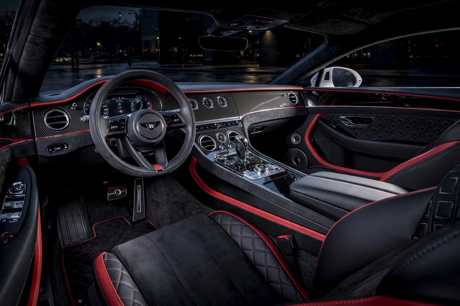 Interior oficial del Bentley Continental GT Speed