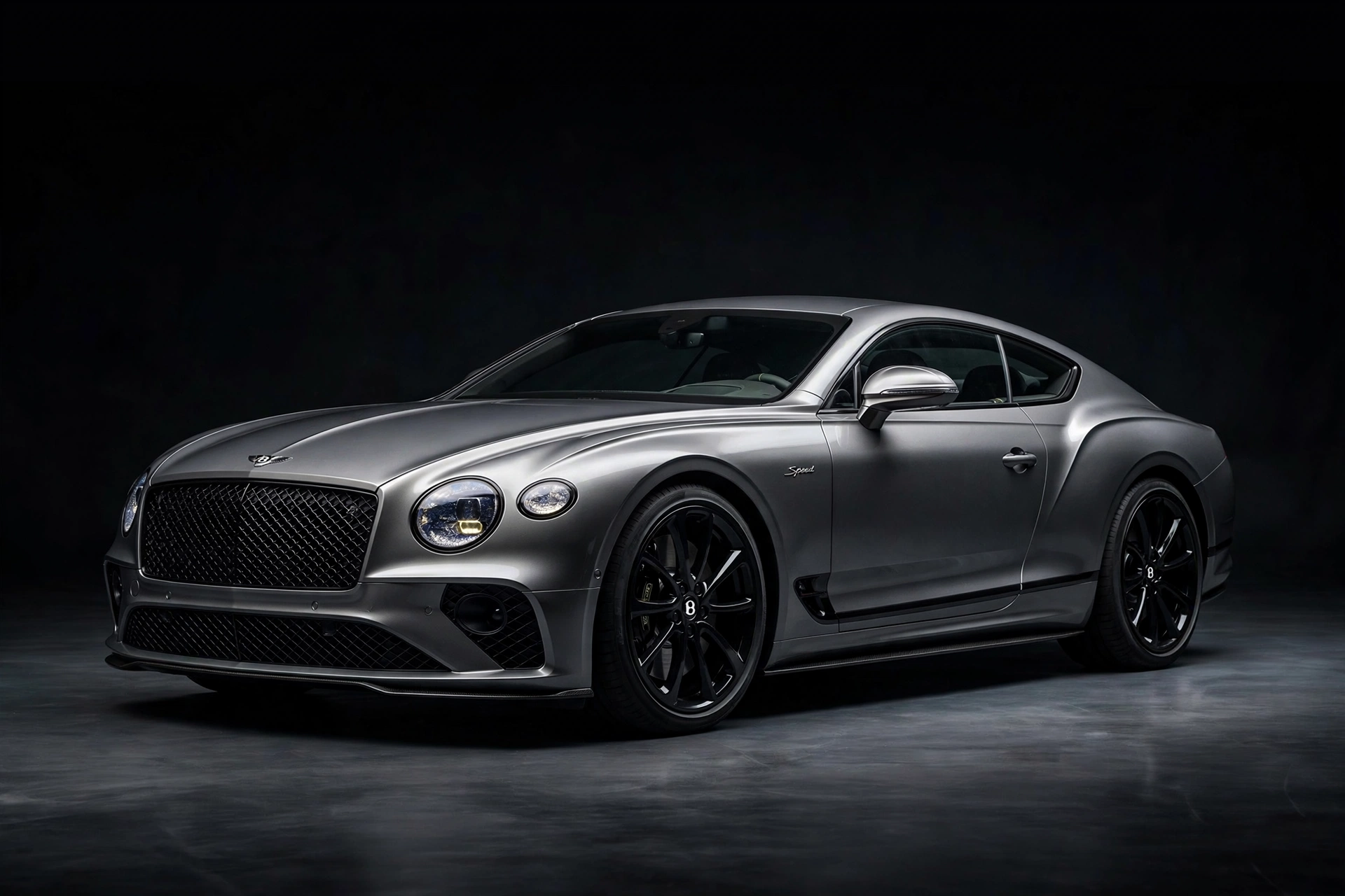 Bentley Continental GT Speed, coupé deportivo de lujo, vista frontal