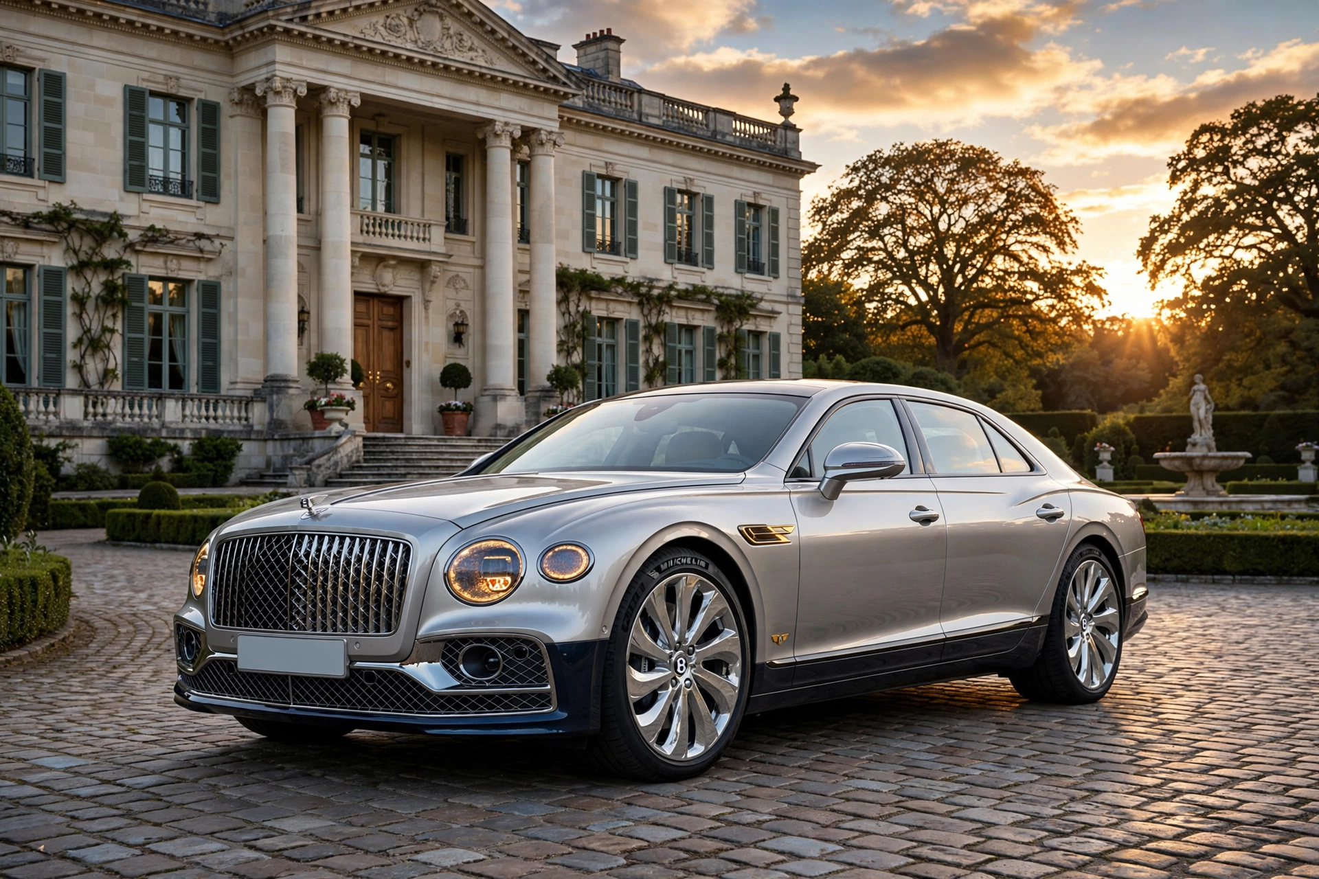 Bentley Flying Spur Mulliner, detalle de llantas exclusivas