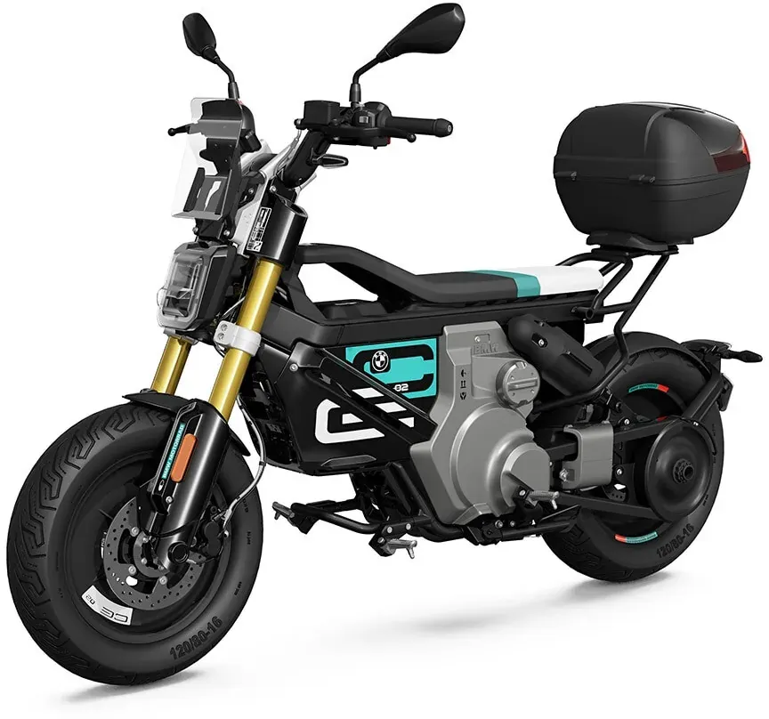 Foto oficial de la BMW Motorrad CE 02