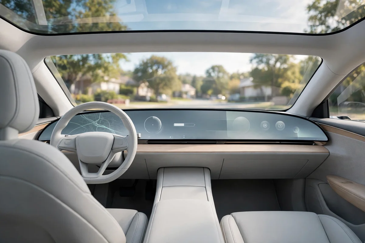 Interior oficial del BMW iX3 40