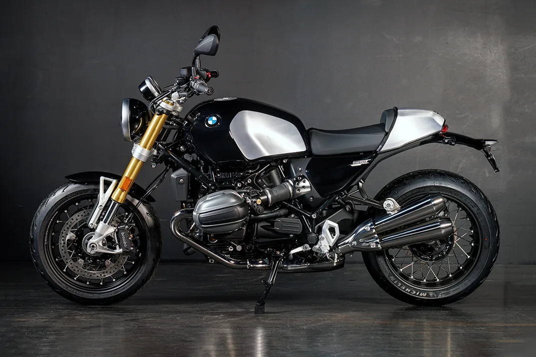 BMW R 12 nineT 2024, roadster heritage en estudio