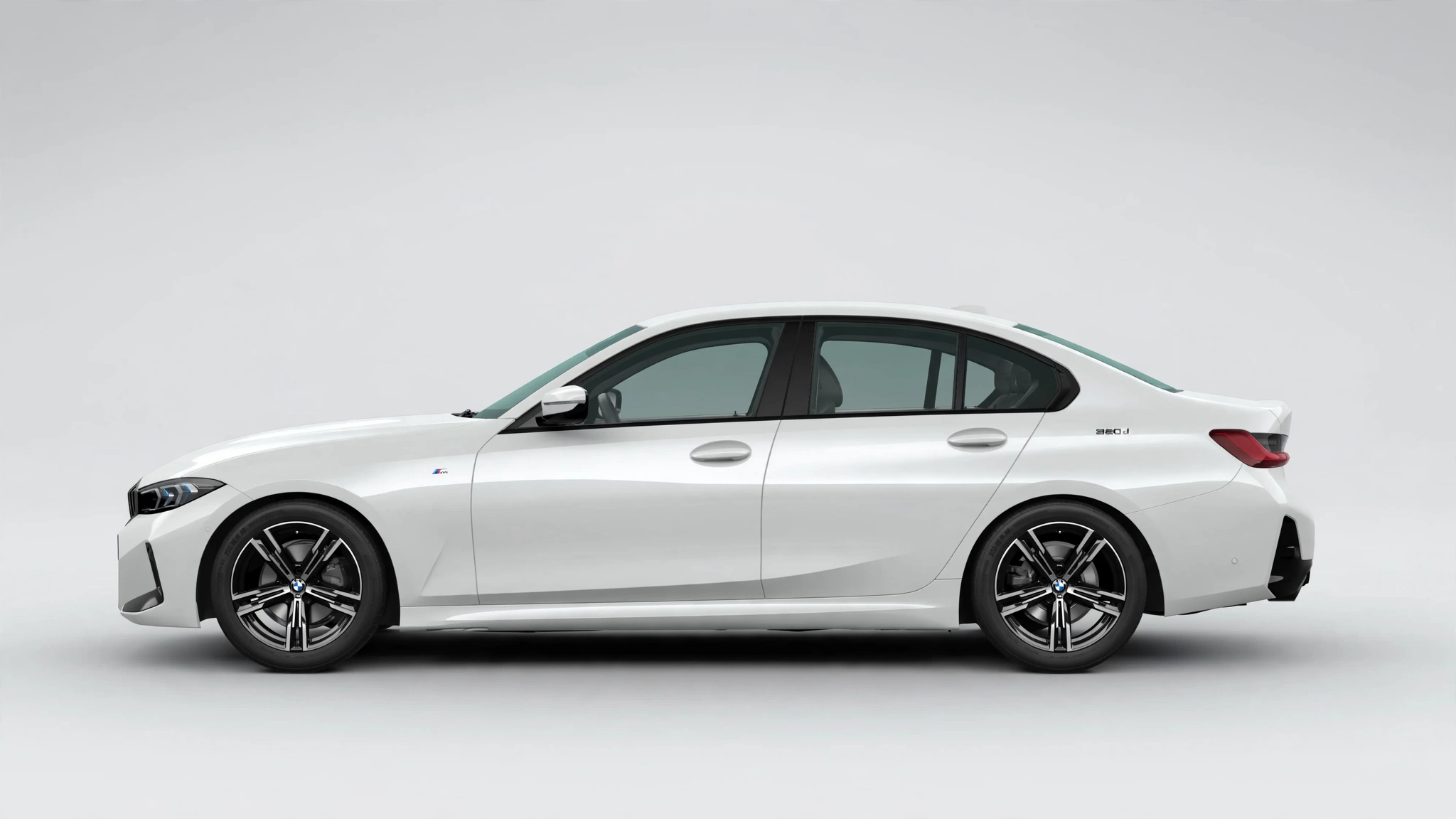 BMW Serie 3 320d, perfil lateral