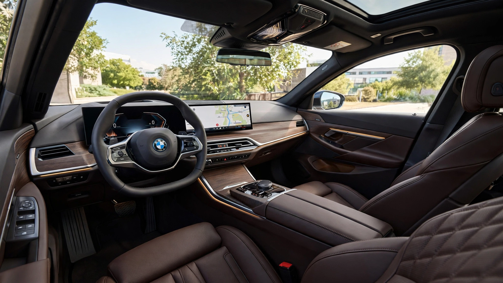 Interior oficial del BMW Serie 5 520d