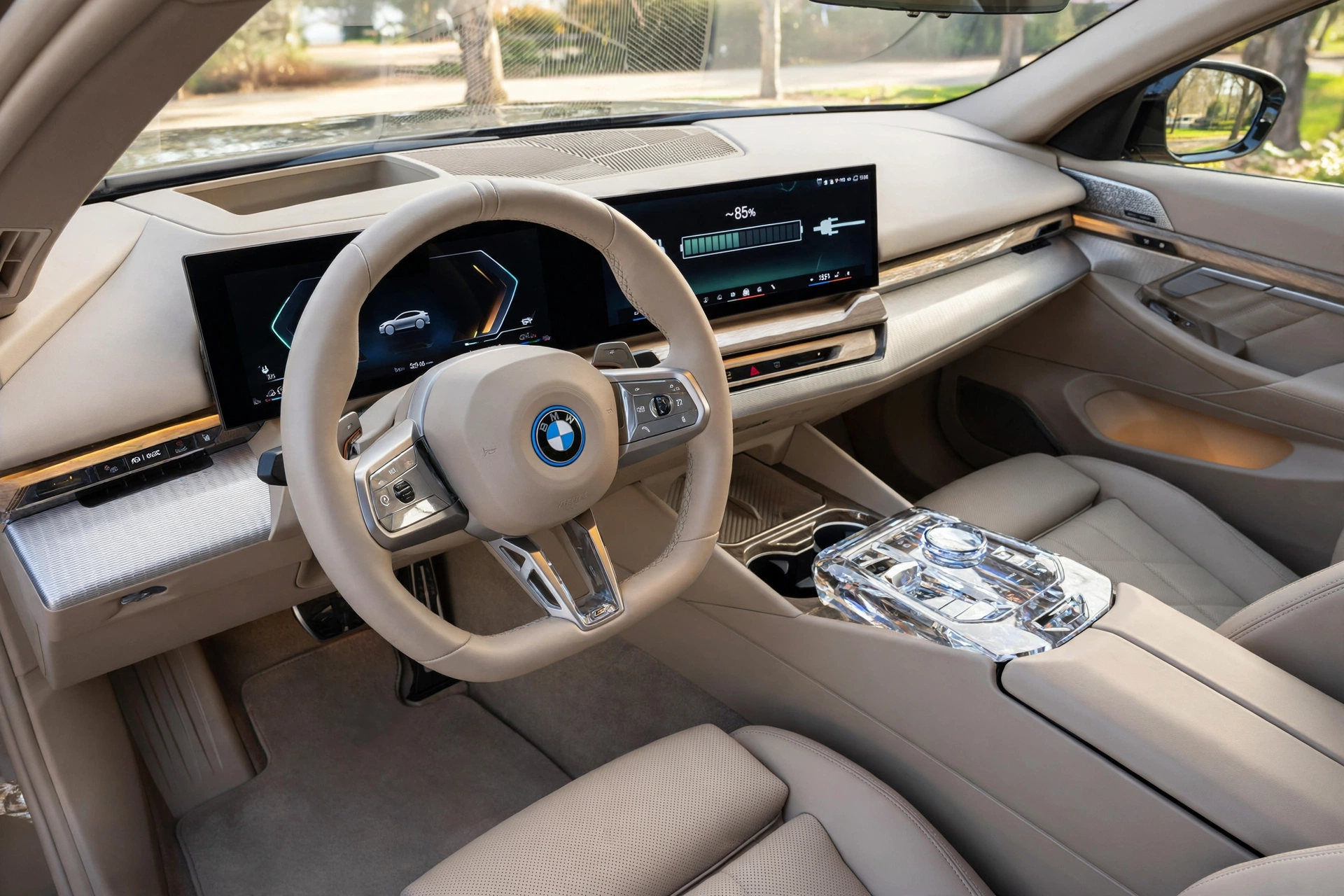 Interior oficial del BMW Serie 5 530e
