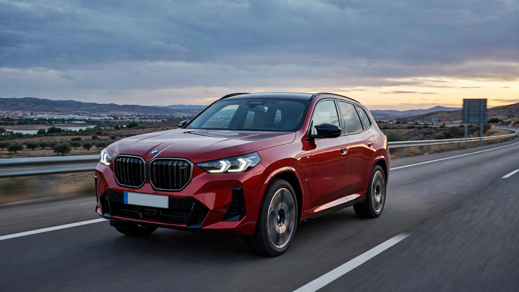 BMW X3 20 xDrive en autopista cerca de Zaragoza