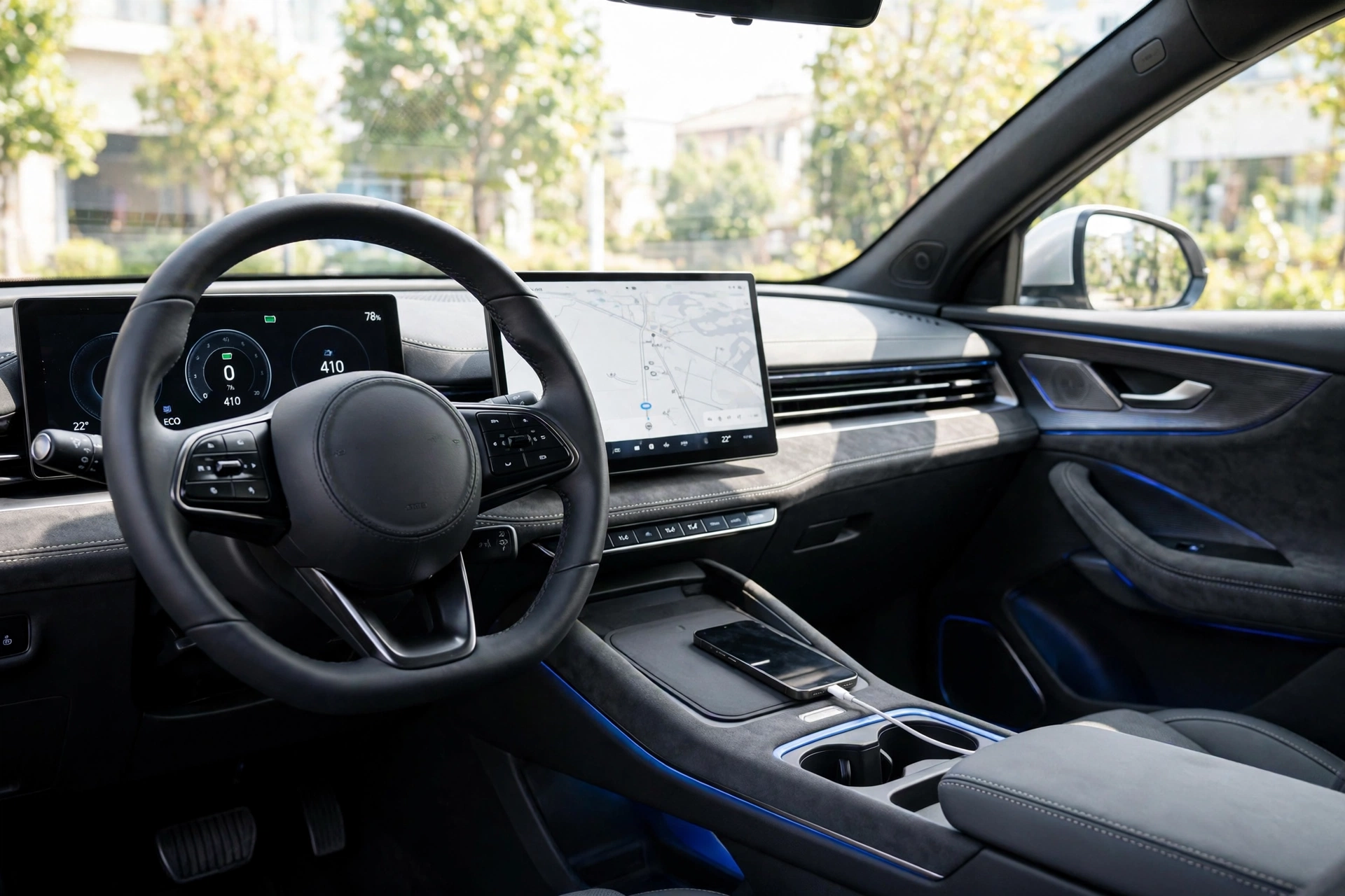 Interior oficial del BYD Atto 3 EVO
