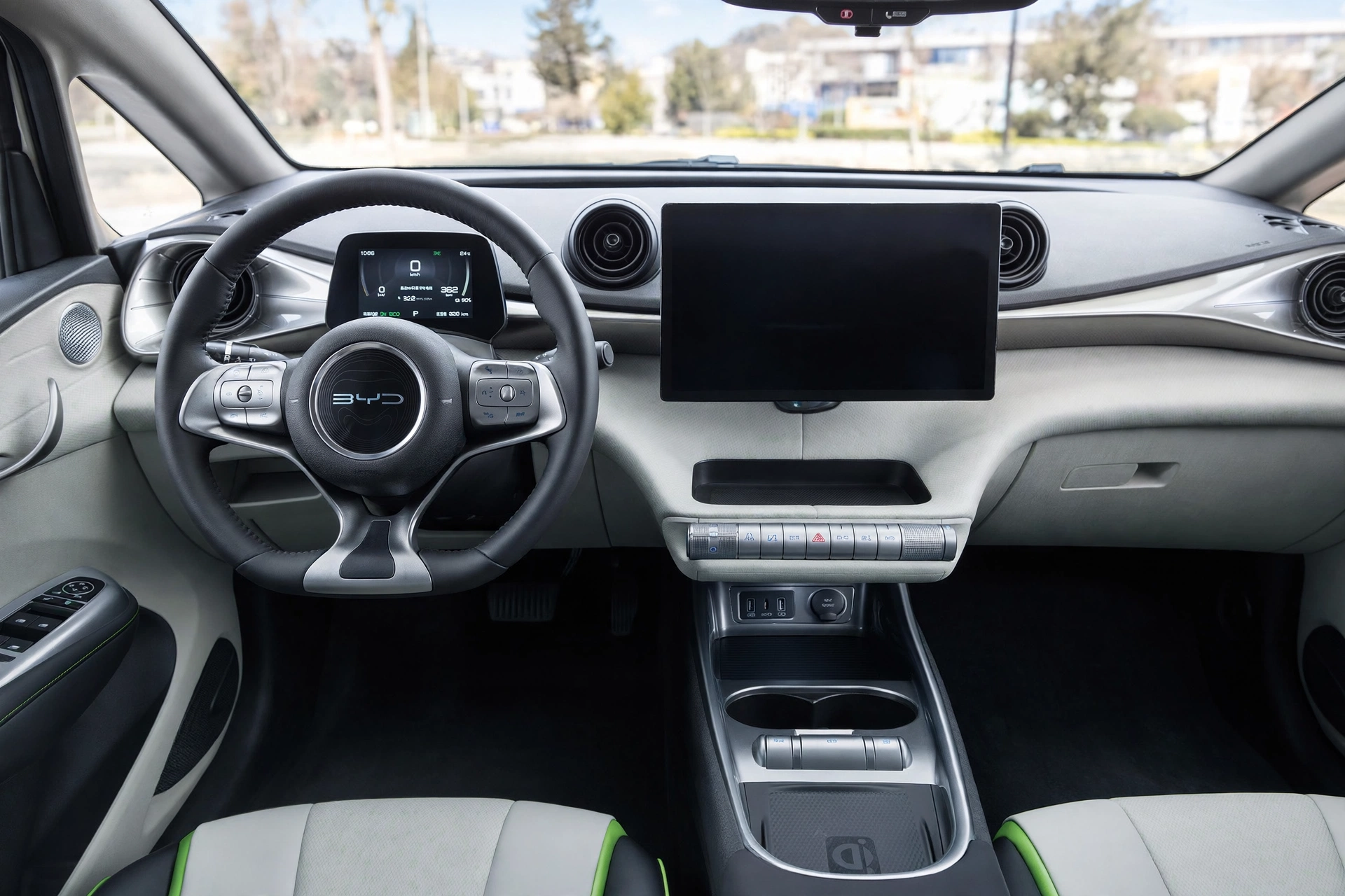 Interior oficial del BYD Dolphin