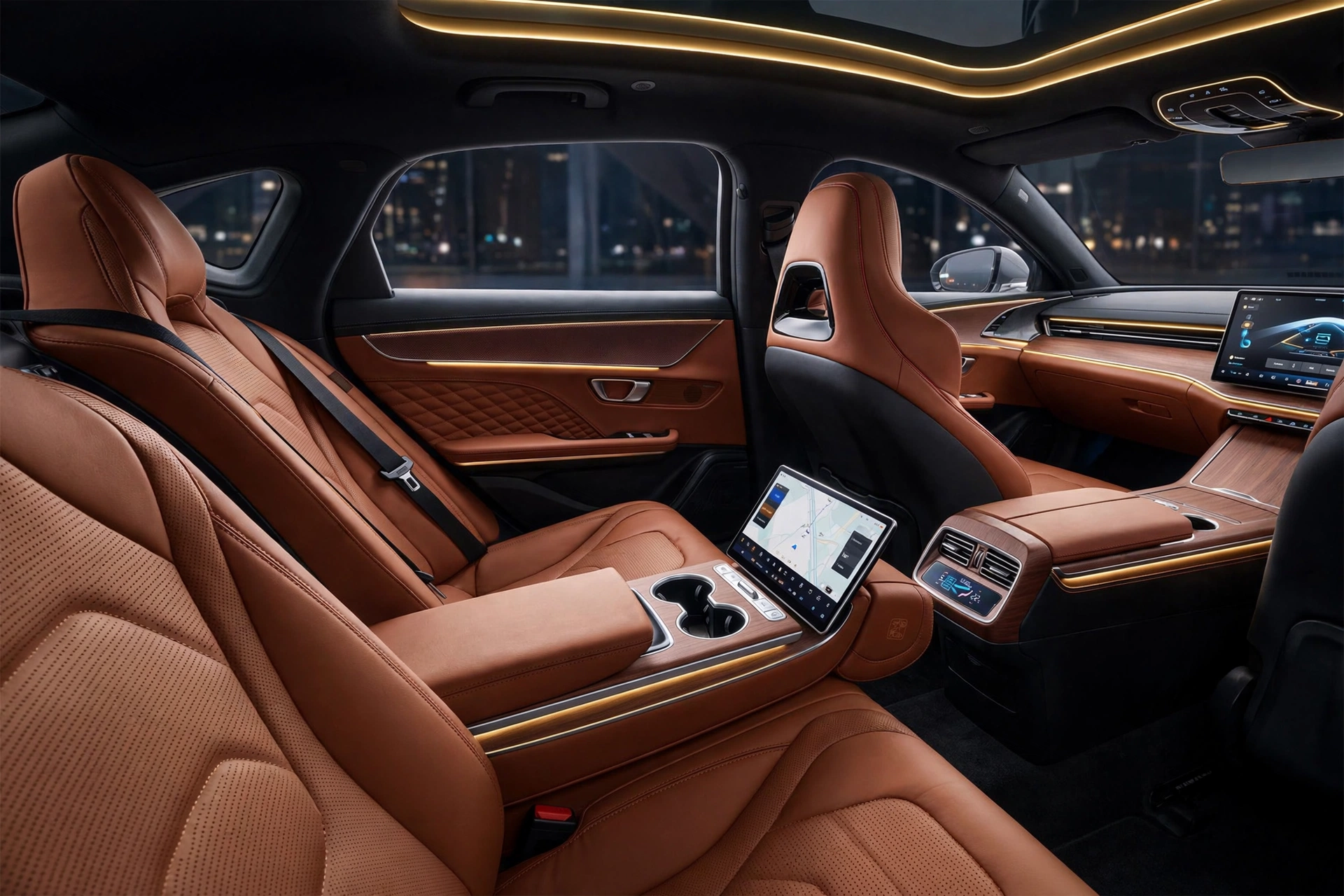 Interior del BYD Han