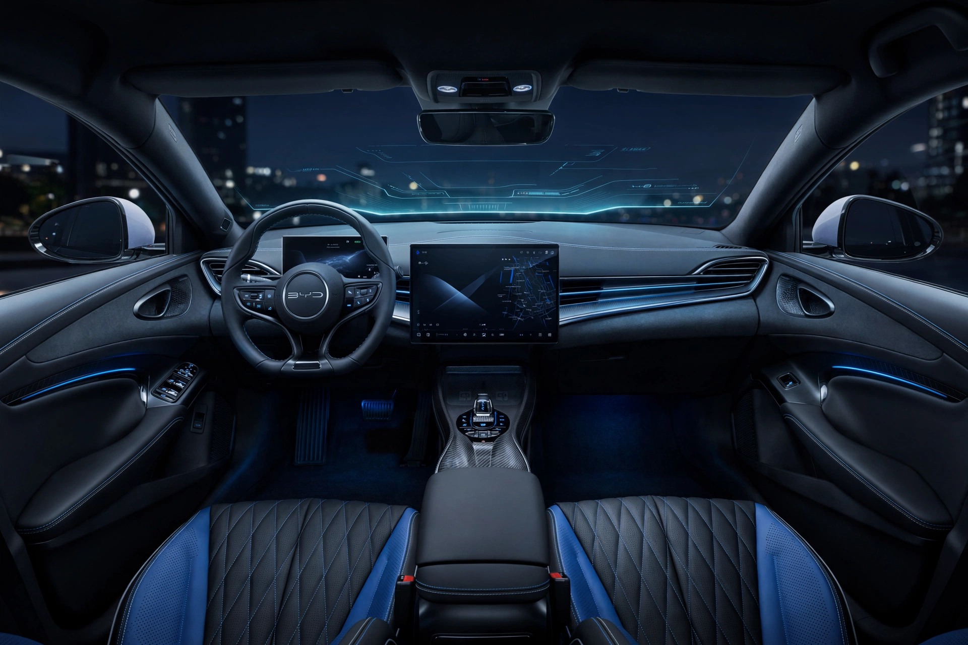 Interior oficial del BYD Seal Excellence