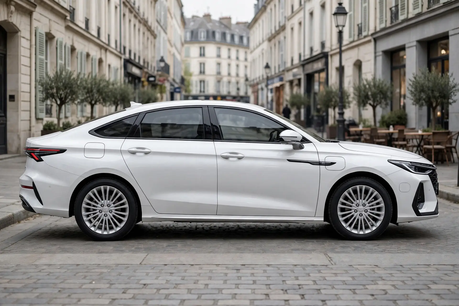 Chery Arrizo 8 CSH, vista lateral