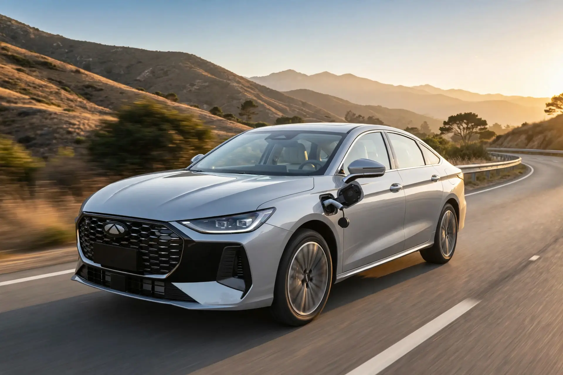 Chery Fulwin A8L, tres cuartos delantero