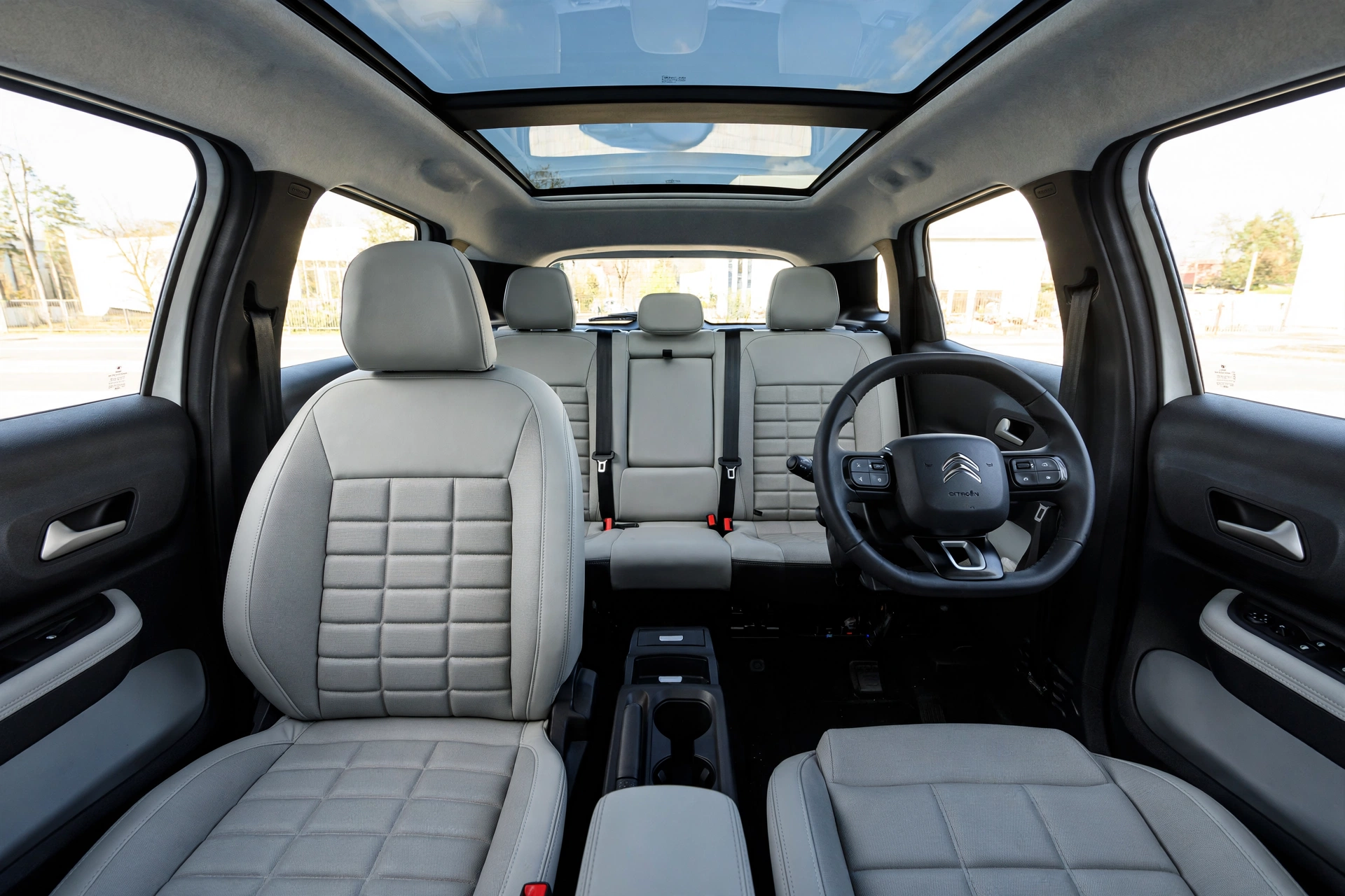 Interior del Citroën C3 Aircross con 7 plazas