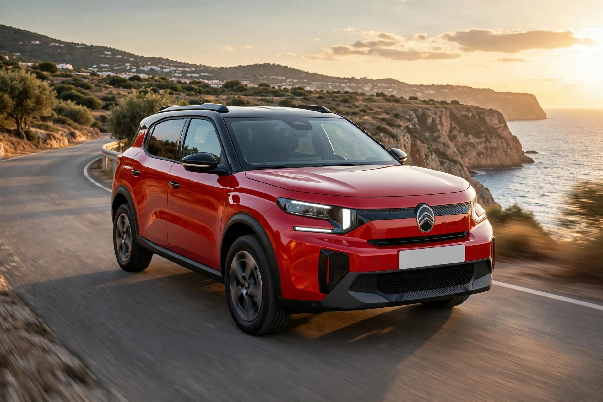 Citroën C3 Hybrid 110 en carretera